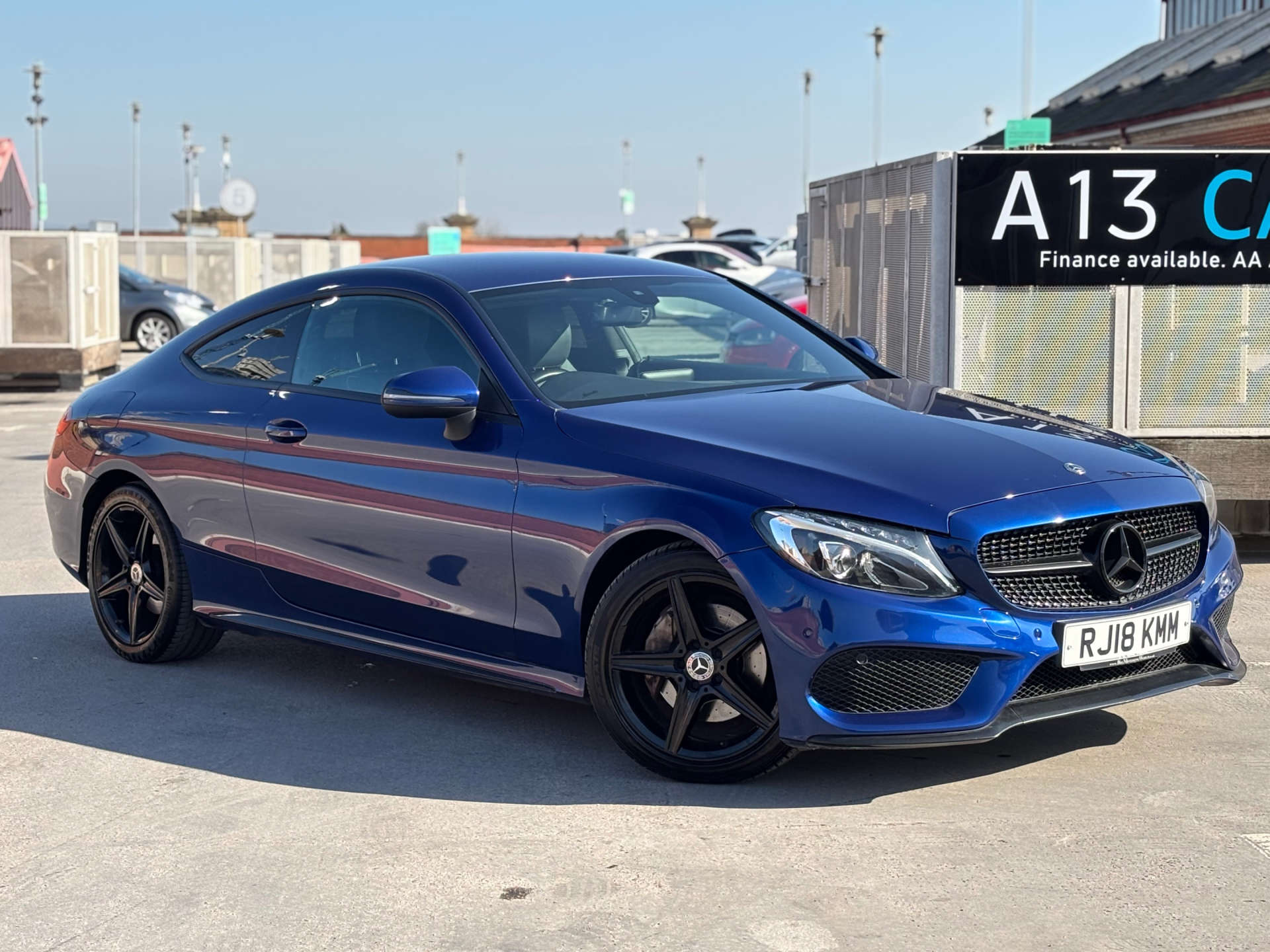 2018 Mercedes-Benz C-Class 2.1d C220d AMG Line (s/s) Coupe 2d 9G-Tronic Plus