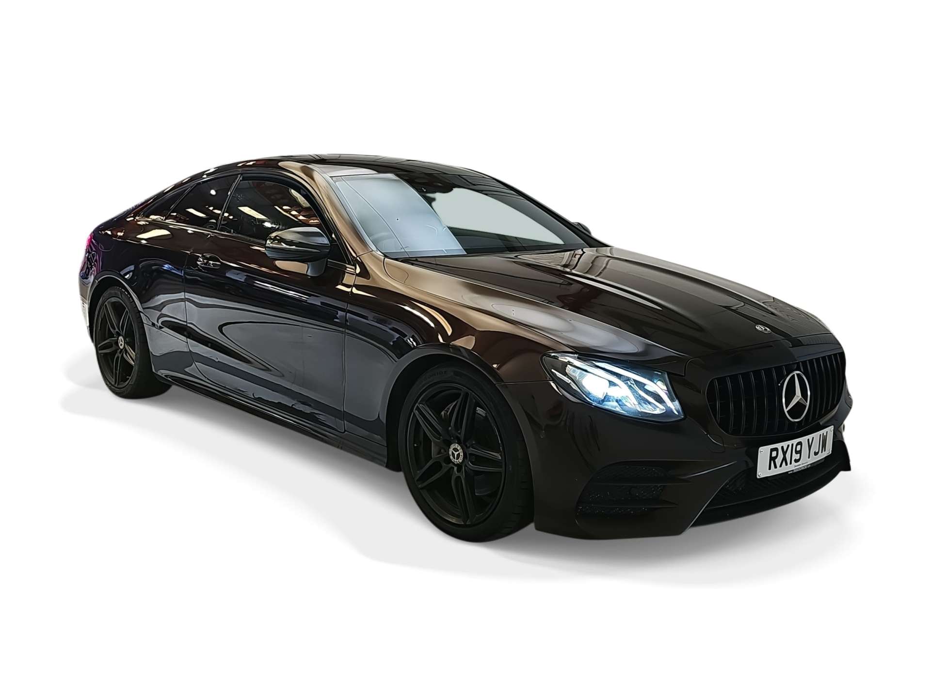 Red 2019 Mercedes-Benz E-Class Saloon Rear-wheel drive Automatic