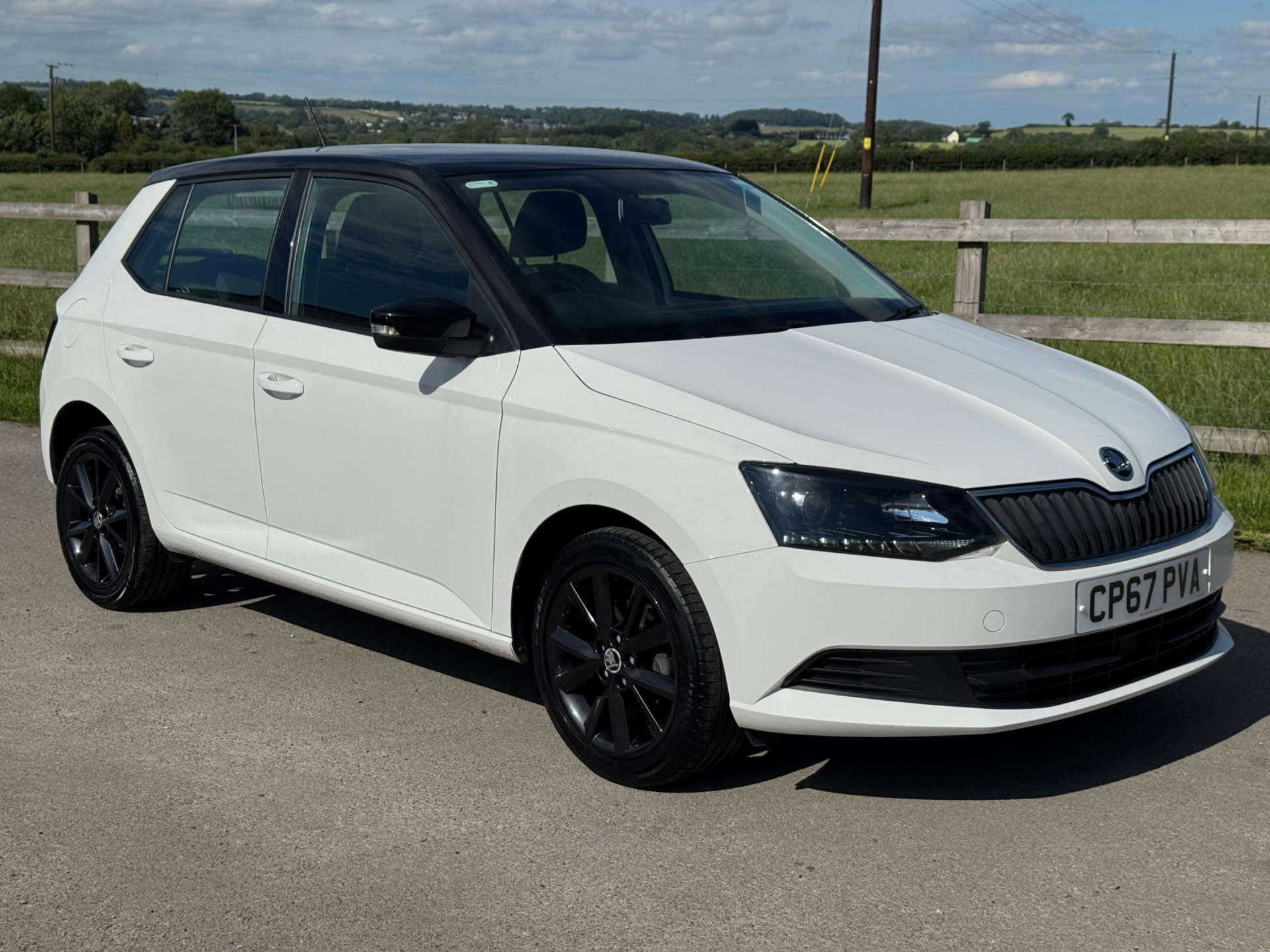 2018 SKODA FABIA 1.0 FABIA COLOUR EDITION MPI 5DR 57,080 MILES 2018 MANUAL PETROL WHITE... photo