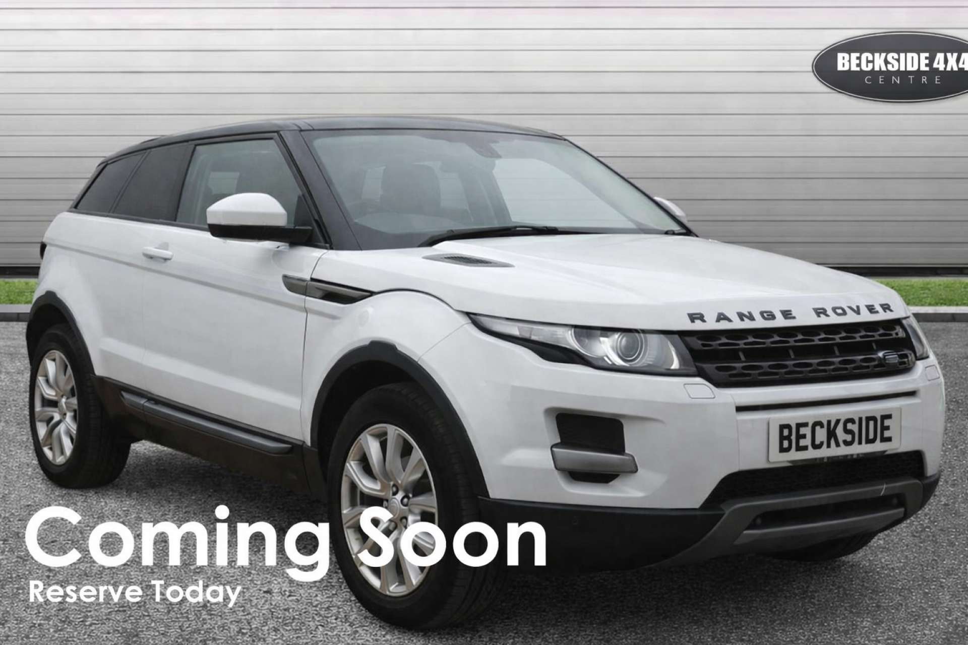 White 2014 Land Rover Range Rover Evoque 2.2Sd4 Pure TECH Coupe 3d Auto Coupe Four-wheel drive Automatic