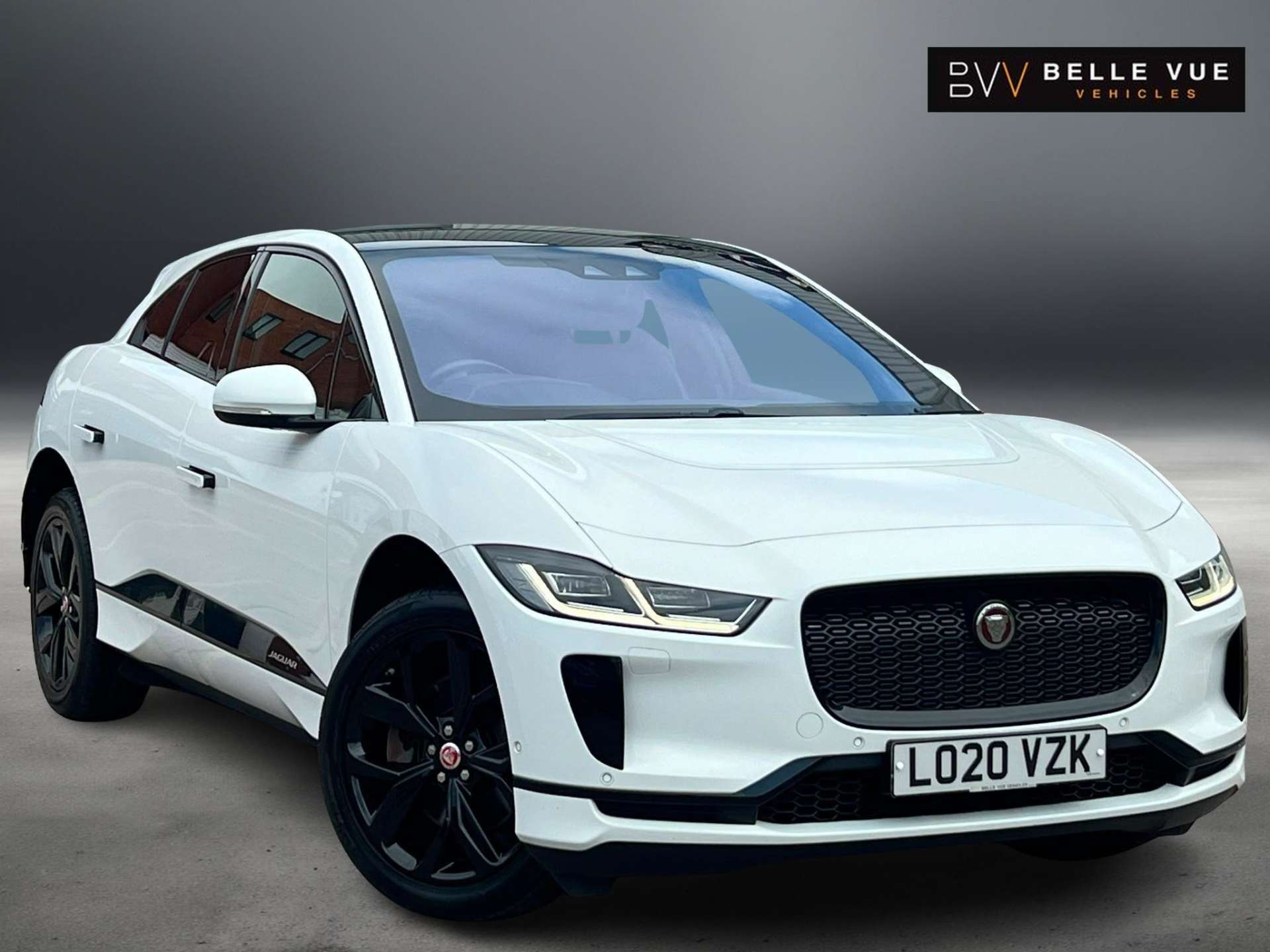 White 2020 Jaguar I-Pace Estate All-wheel drive Automatic