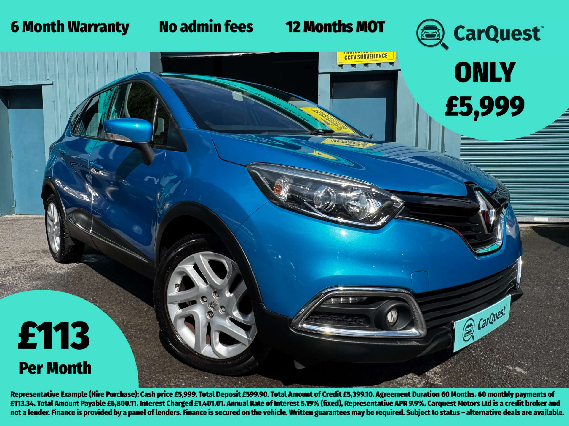 RENAULT CAPTUR 0.9 Captur Dynamique MediaNav Energy TCe S/S 5dr #0