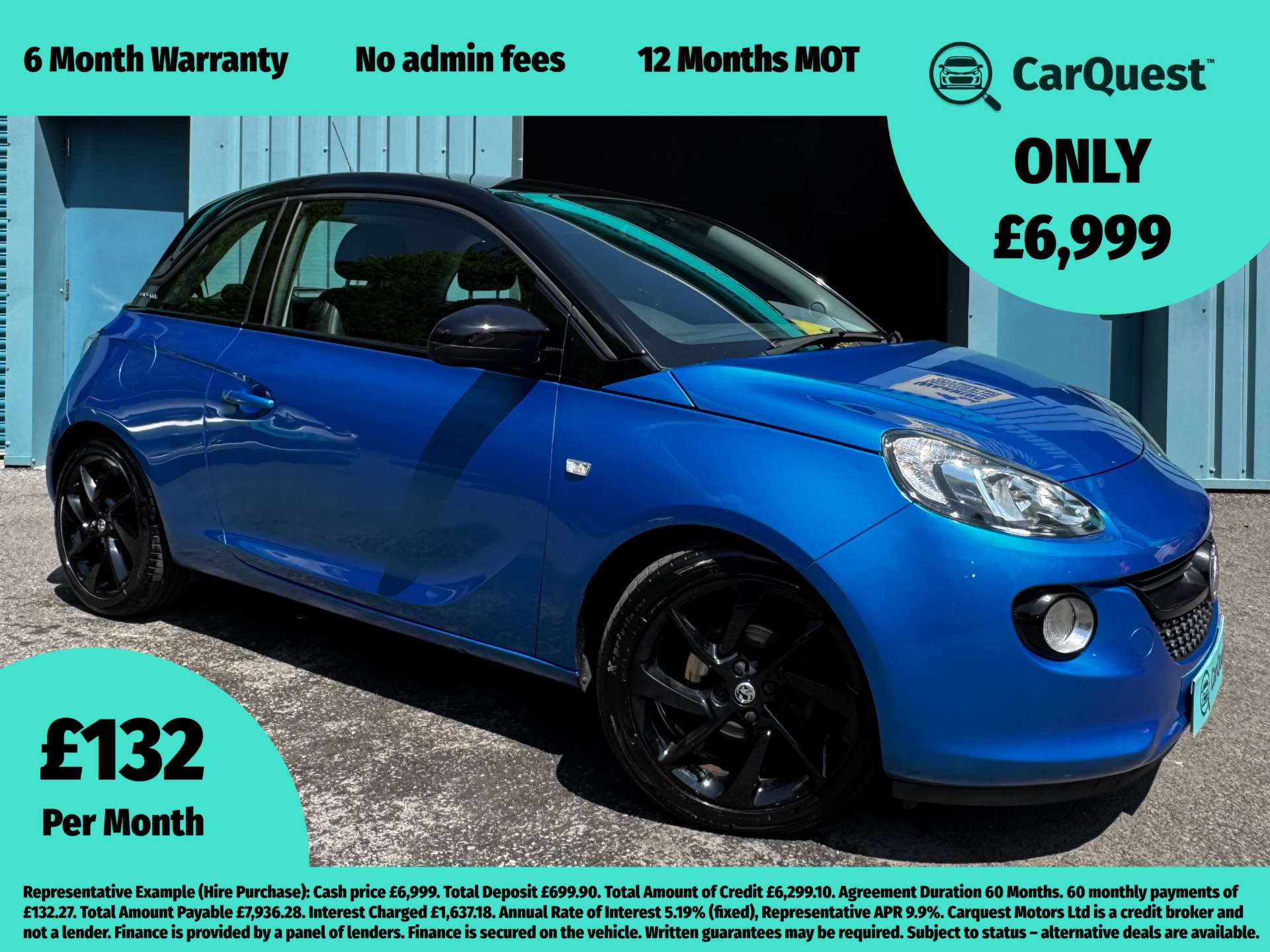 VAUXHALL ADAM 1.2 Adam Energised 3dr #0