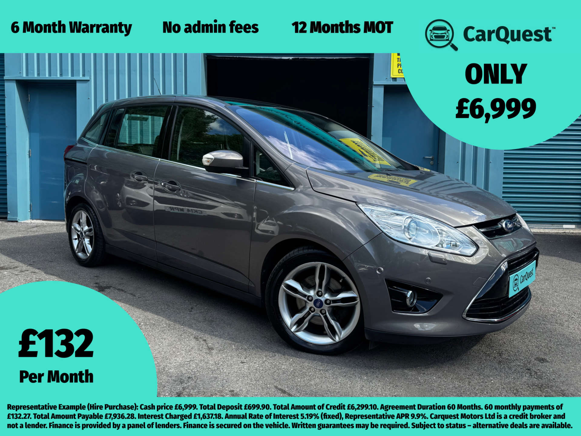 FORD C-MAX 2.0 Grand C-Max Titanium X TDCI 5dr #0