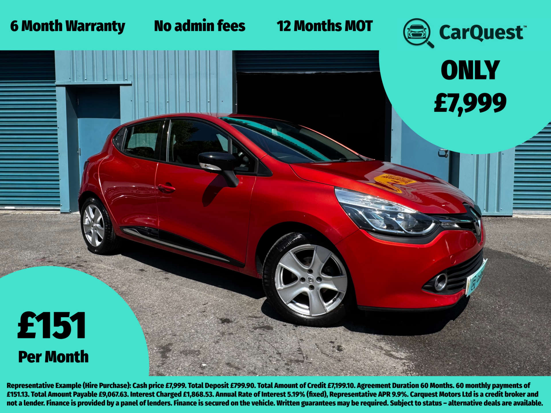 RENAULT CLIO 1.1 Clio Dynamique Nav 16v 5dr #0