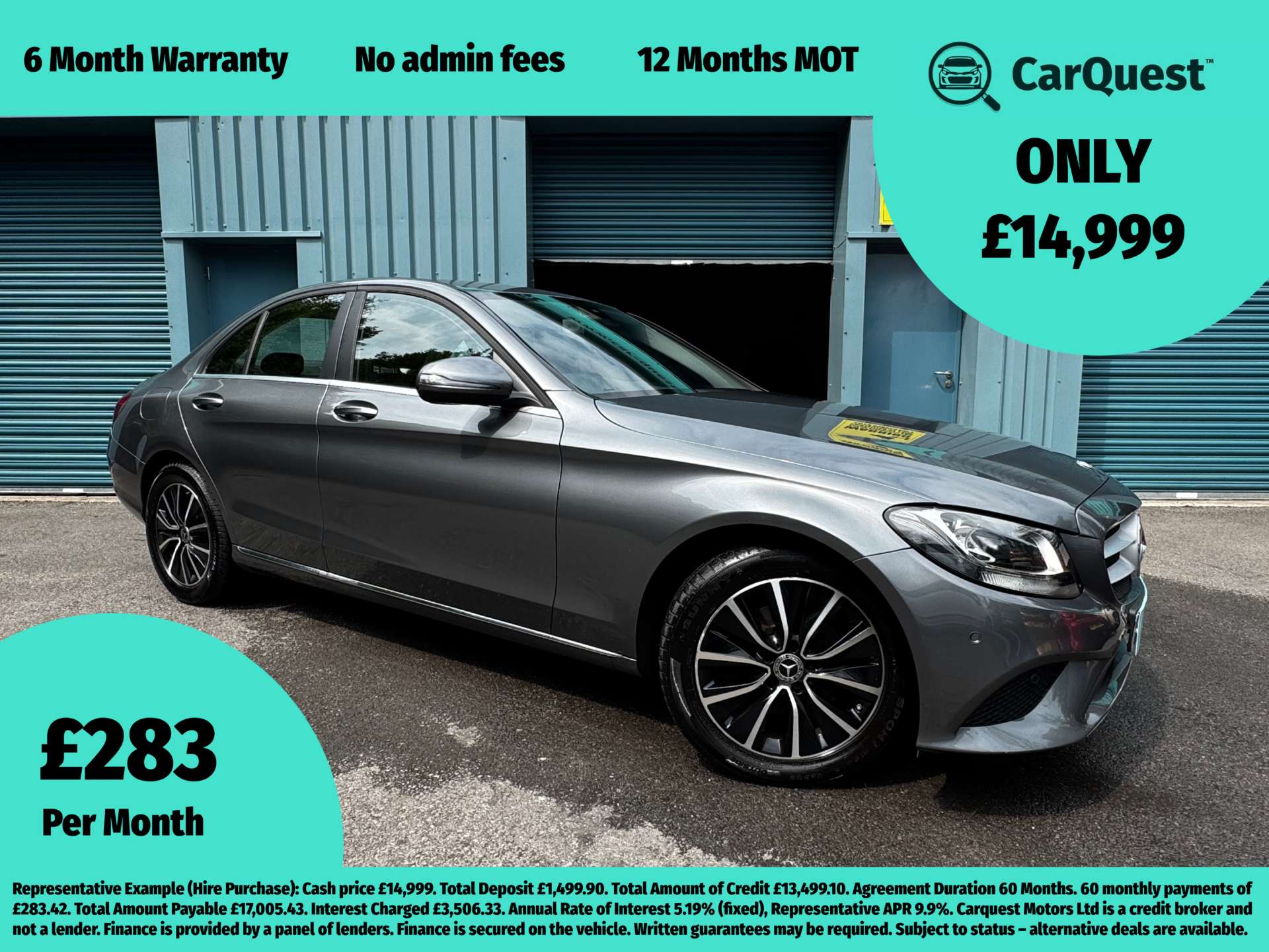 MERCEDES-BENZ C-CLASS 1.6 C 200 SE D 4dr #0