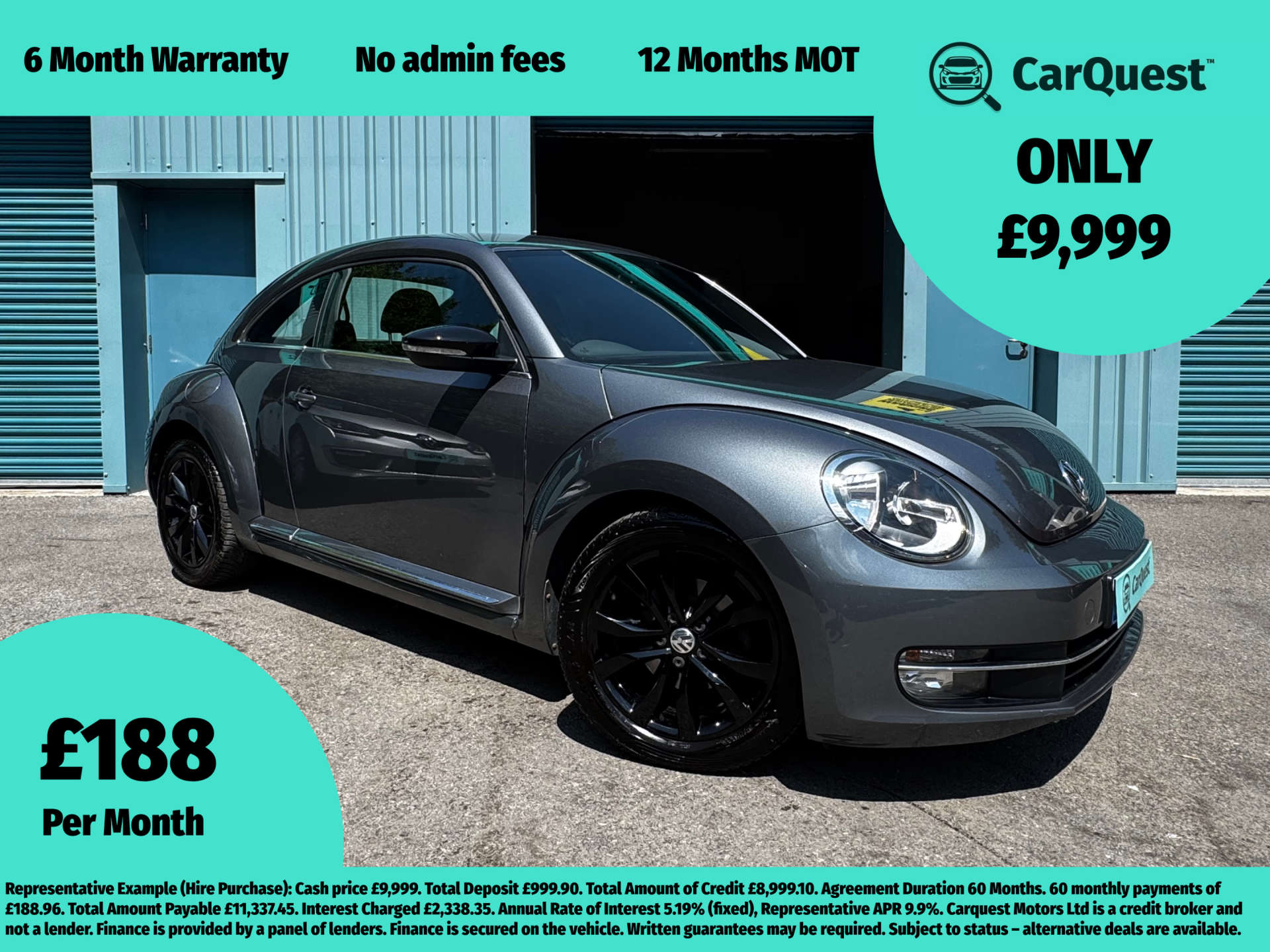 VOLKSWAGEN BEETLE 1.4 Beetle Design TSi BlueMotion Technology 3dr #0