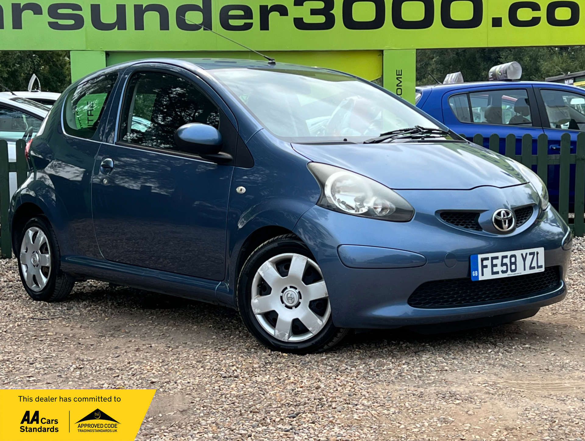 TOYOTA AYGO 1.0 Aygo Blue VVT-i 3dr
