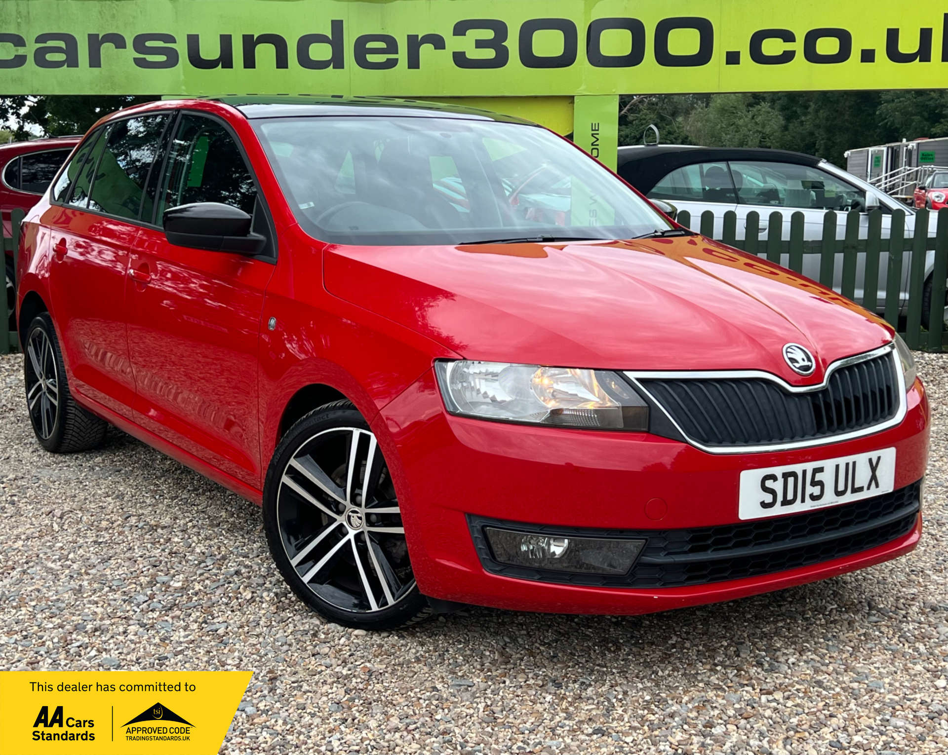 SKODA RAPID 1.4 Rapid Spaceback SE Sport GreenTech TSi Semi-Auto 5dr