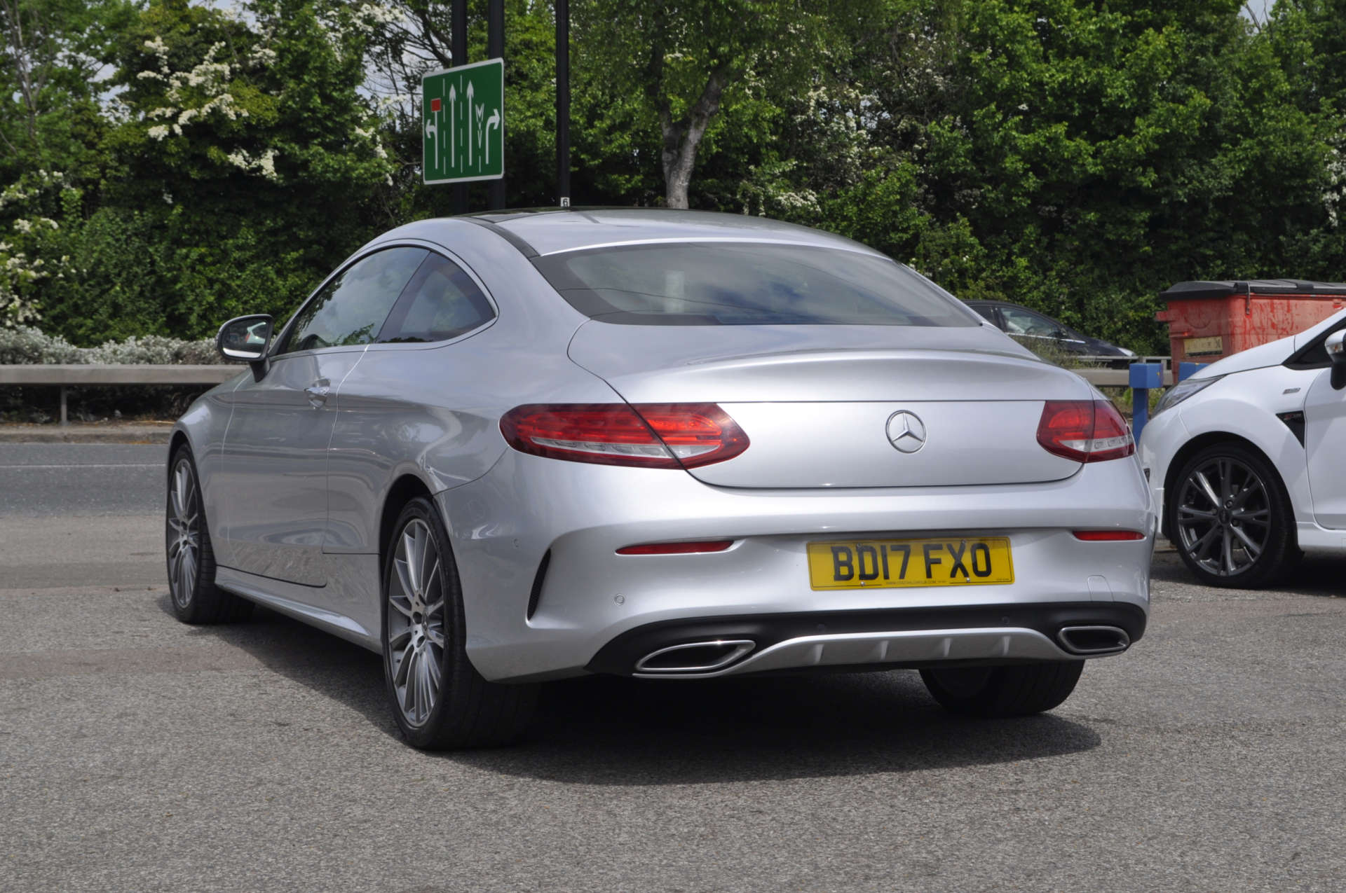MERCEDES-BENZ C-CLASS 2.1 C 220 AMG Line Premium D Auto 2dr #4