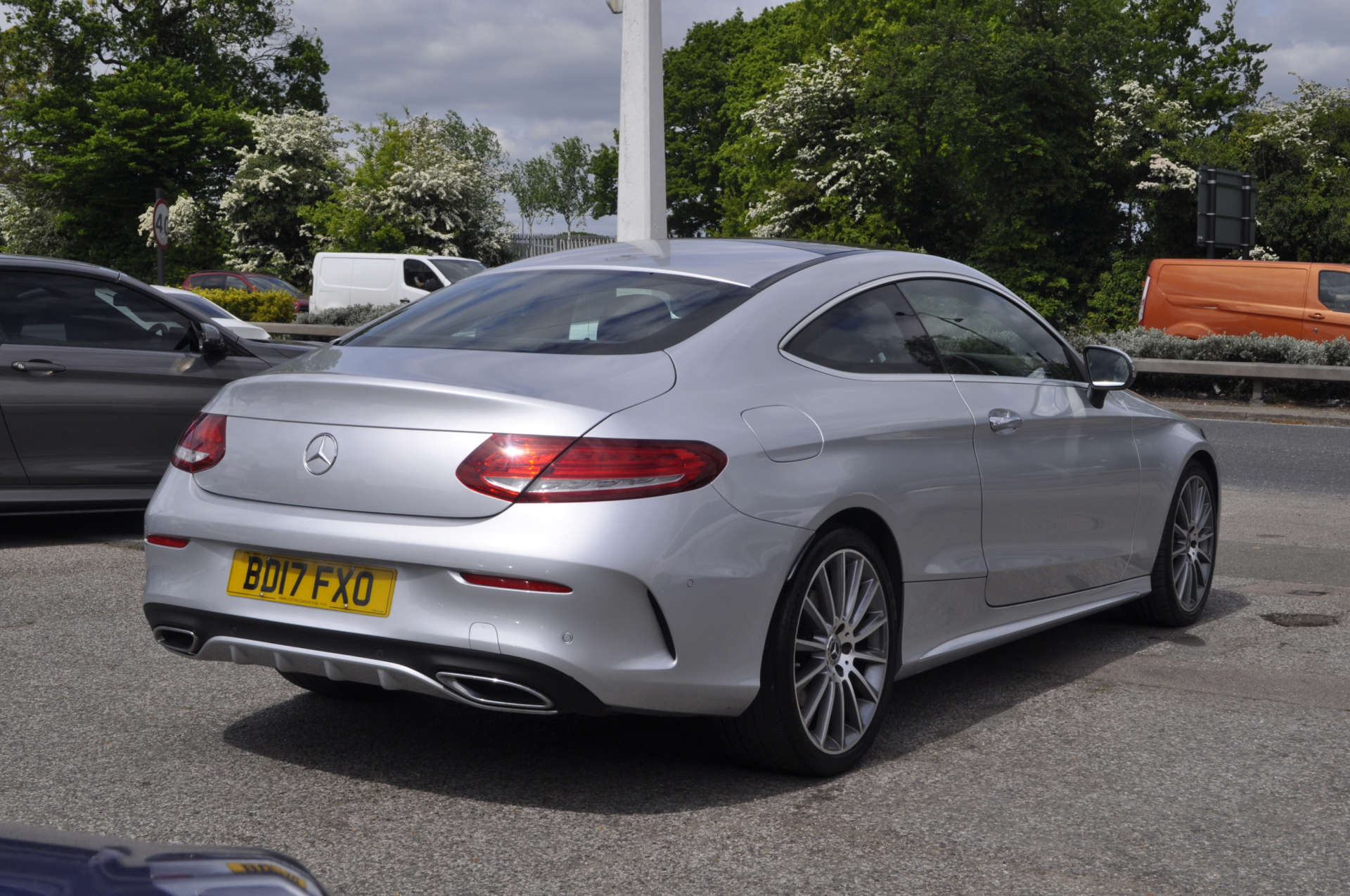MERCEDES-BENZ C-CLASS 2.1 C 220 AMG Line Premium D Auto 2dr #5