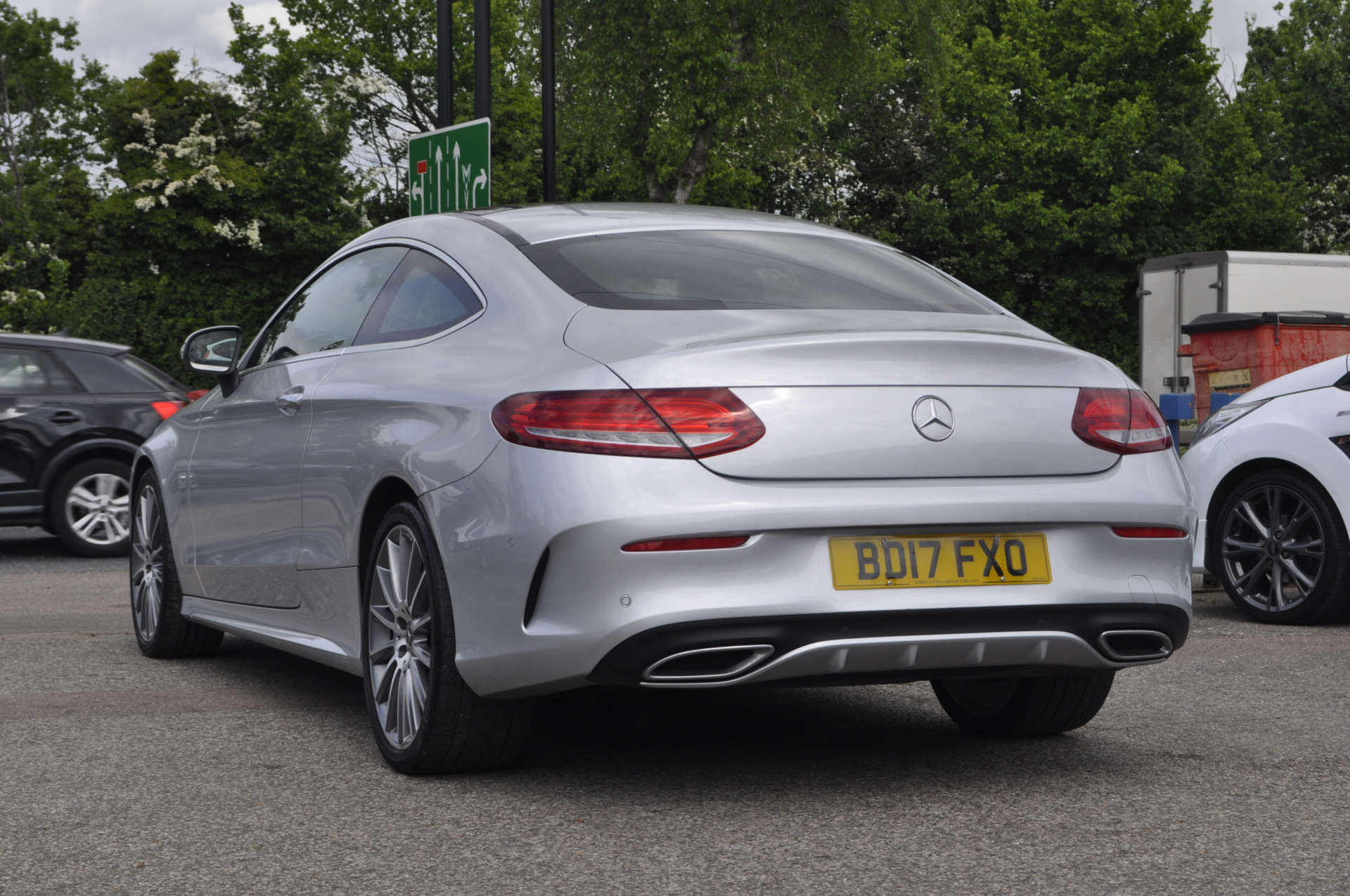MERCEDES-BENZ C-CLASS 2.1 C 220 AMG Line Premium D Auto 2dr #28