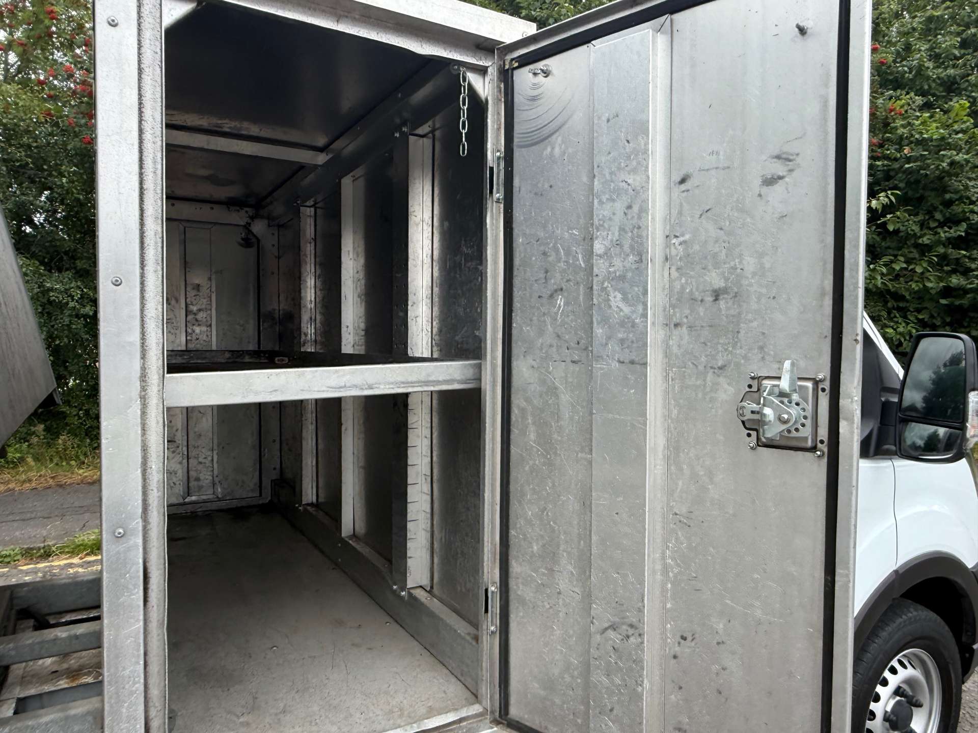 FORD TRANSIT 350 Caged Tipper with Storage #11