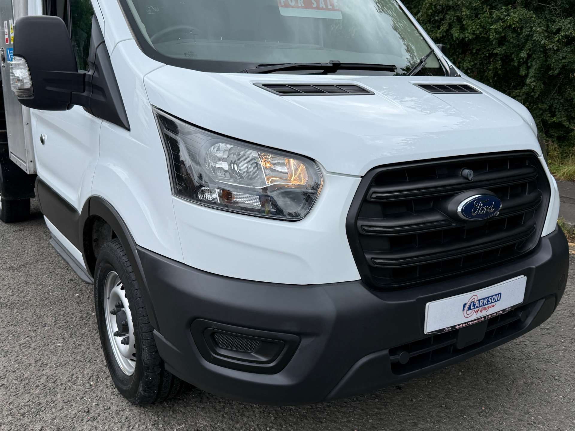 FORD TRANSIT 350 Caged Tipper with Storage #16