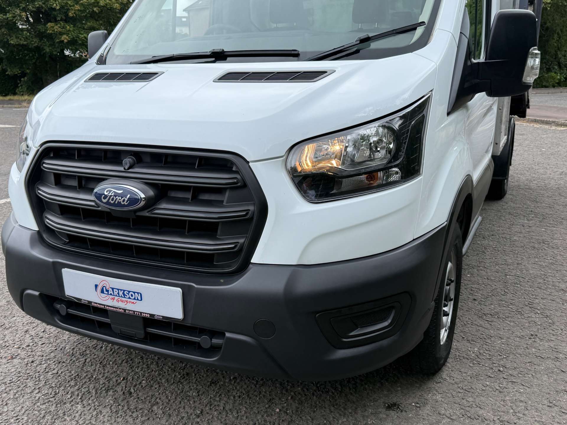 FORD TRANSIT 350 Caged Tipper with Storage #17