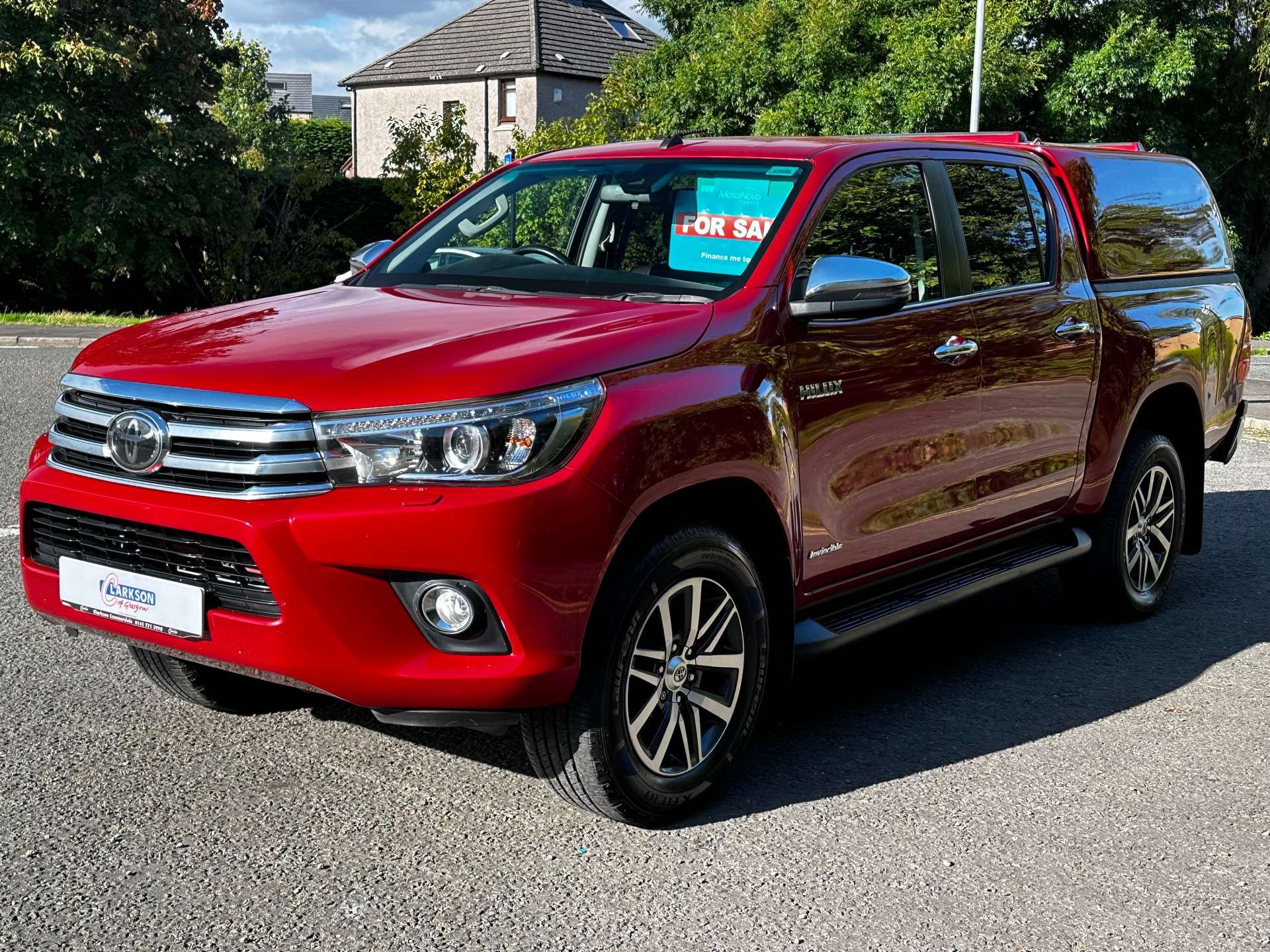 TOYOTA HILUX 2.4 HI-Luxury Invincible D-4D 4WD Double Cab Auto 4WD 5dr #2