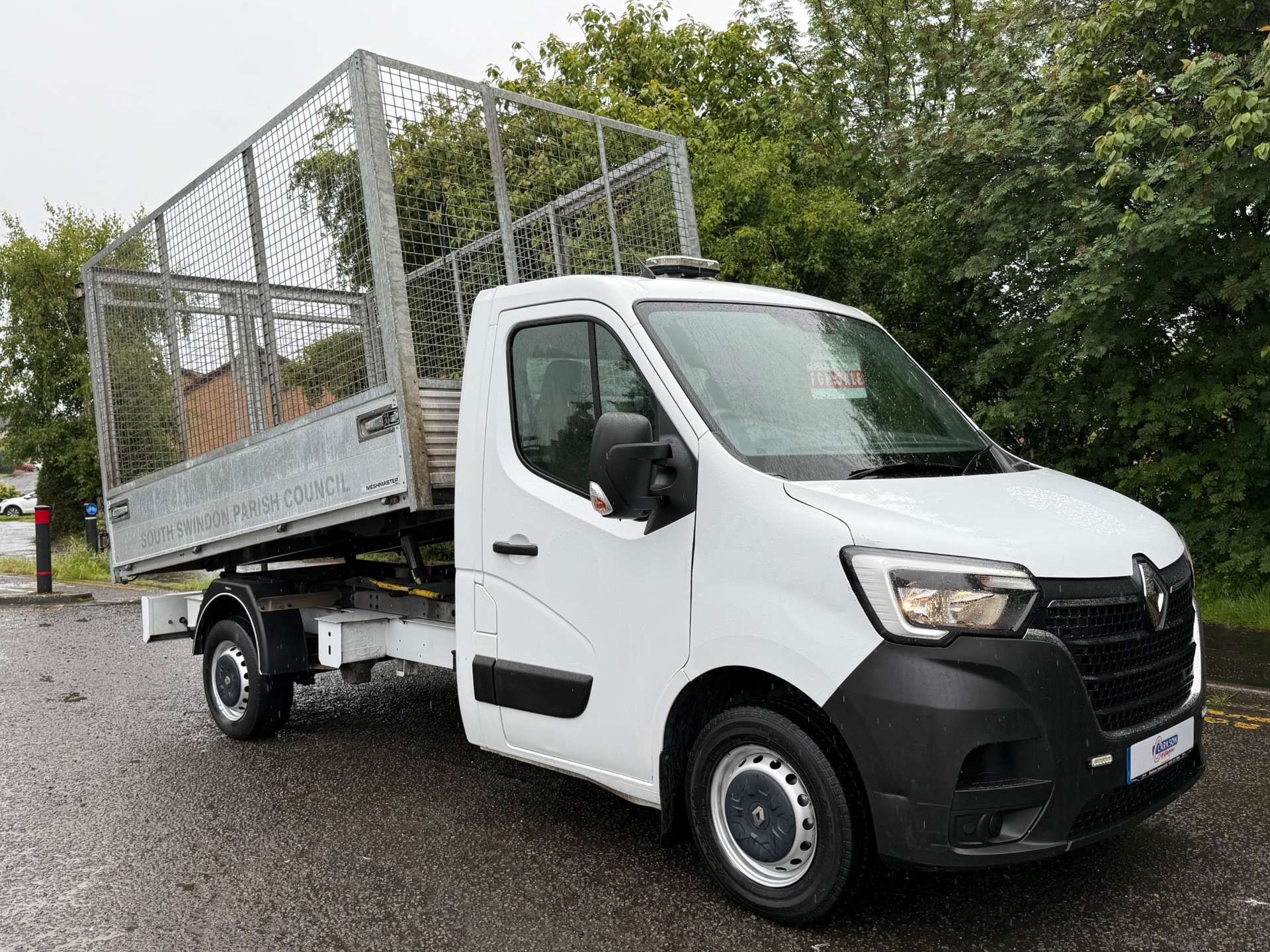 RENAULT MASTER ML35 Business DCi Caged alloy tipper #0