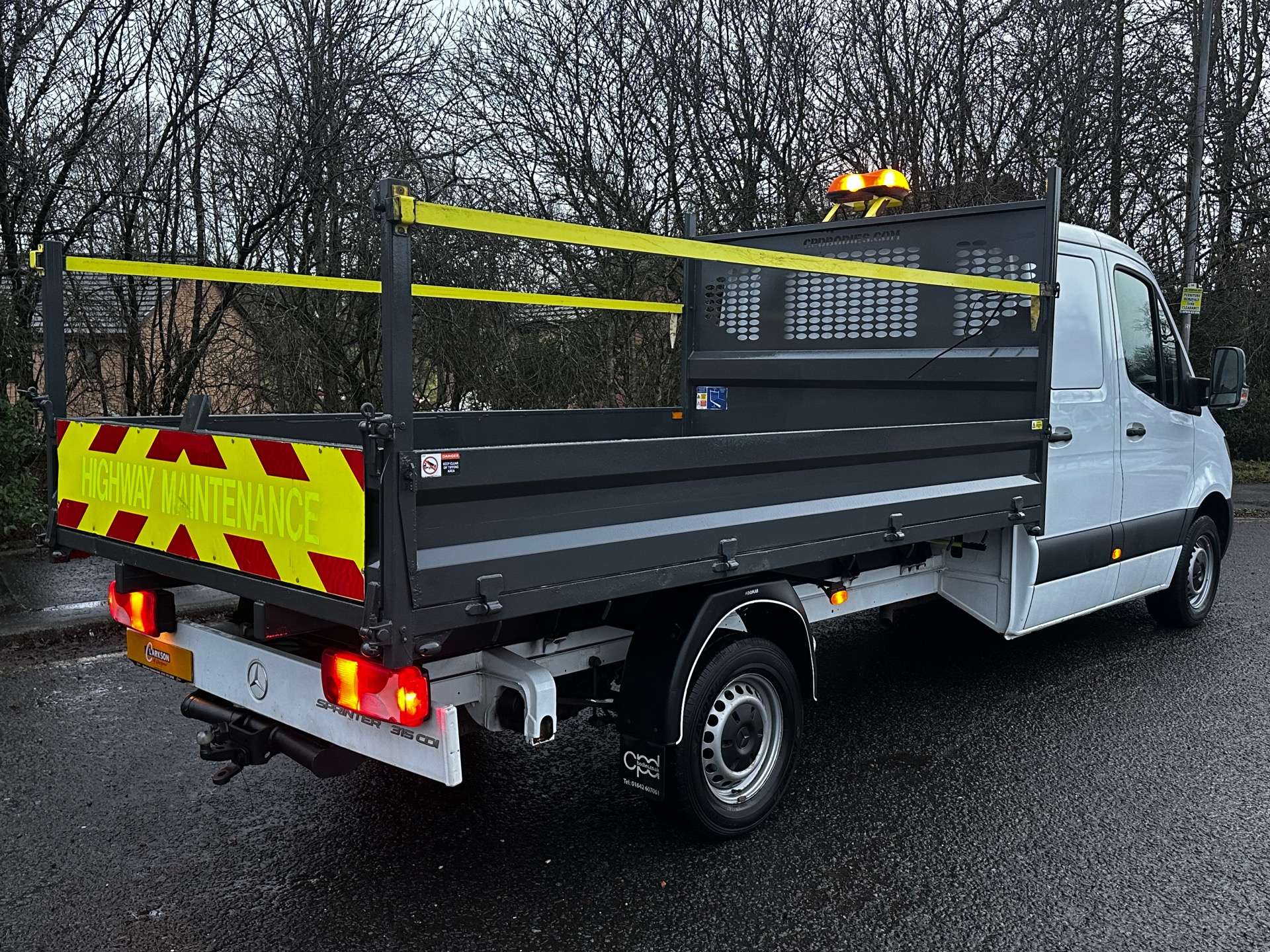 MERCEDES-BENZ SPRINTER 315 CDI LWB Utility Cab Tipper #4