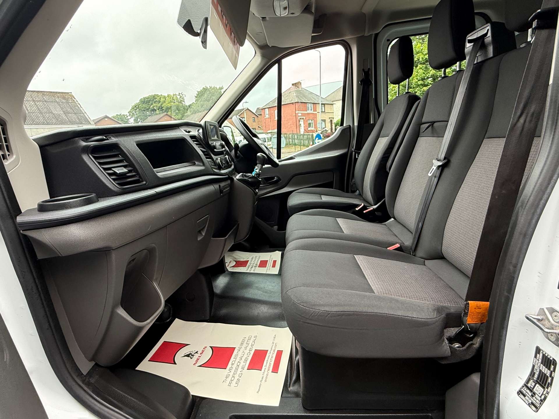 FORD TRANSIT 350 Crewcab double cab alloy tipper #16