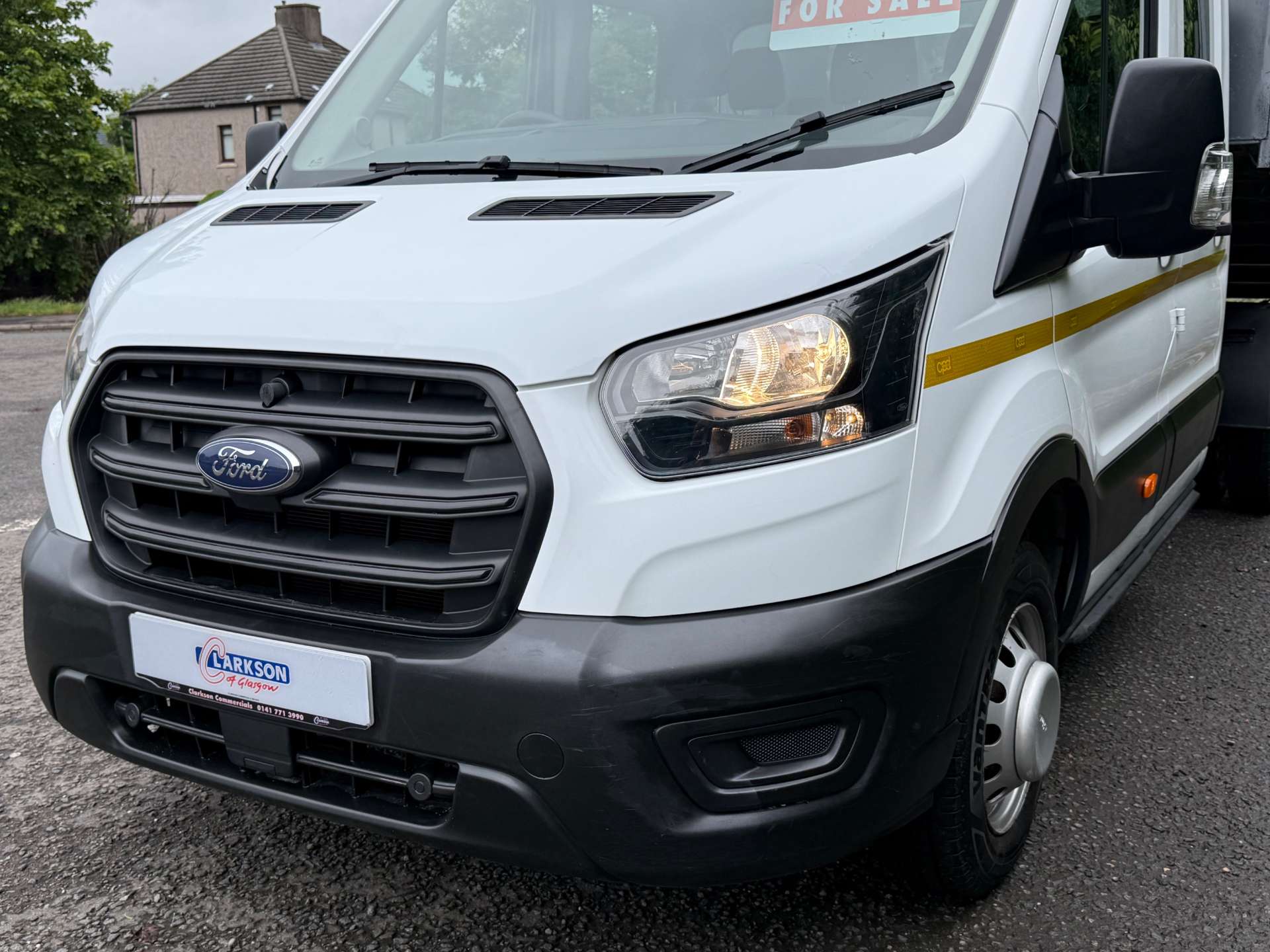 FORD TRANSIT 350 Crewcab double cab alloy tipper #19