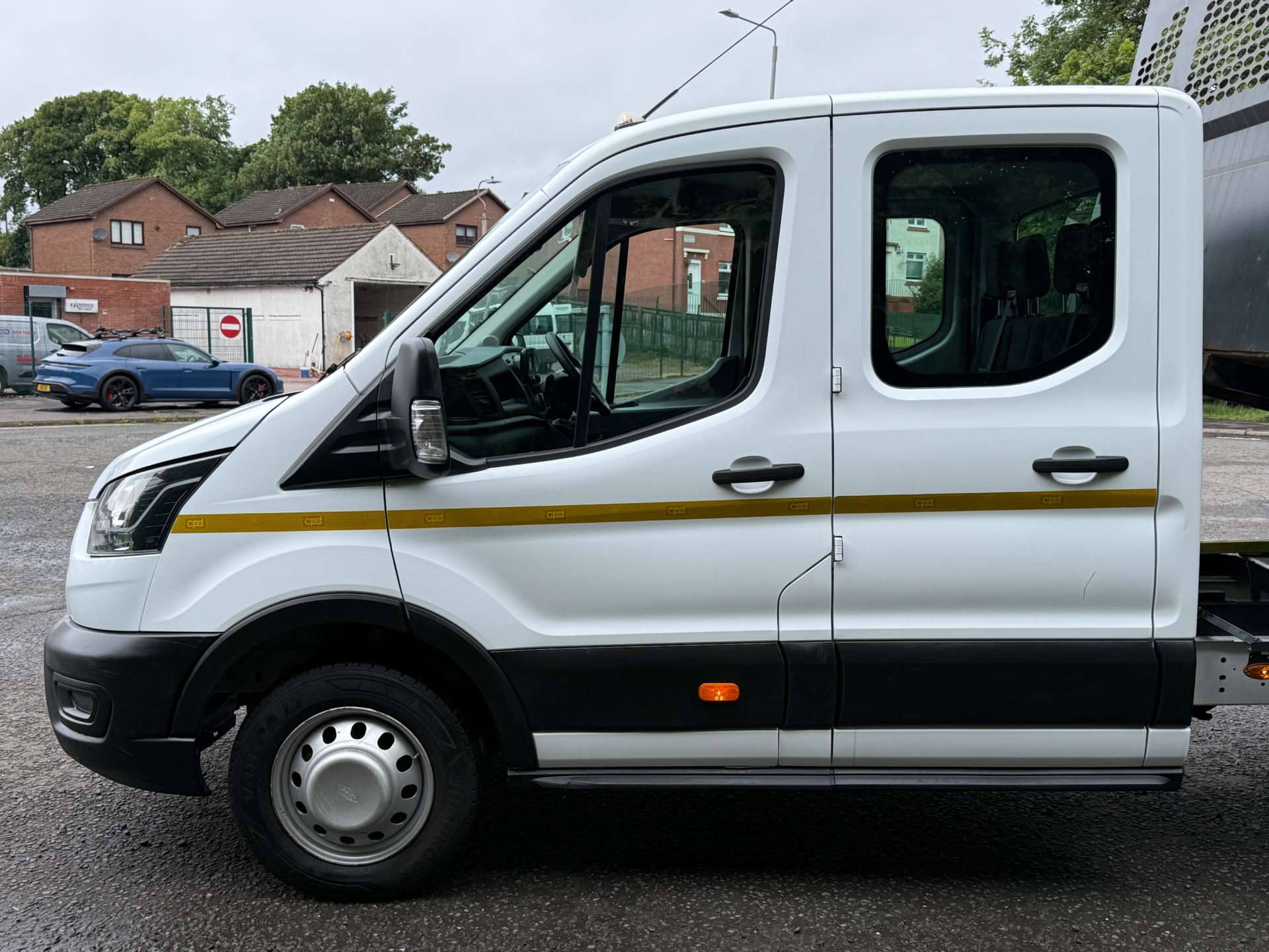 FORD TRANSIT 350 Crewcab double cab alloy tipper #21