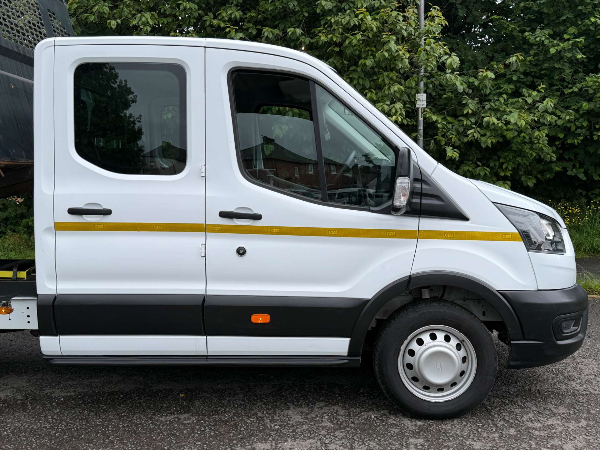 FORD TRANSIT 350 Crewcab double cab alloy tipper #22