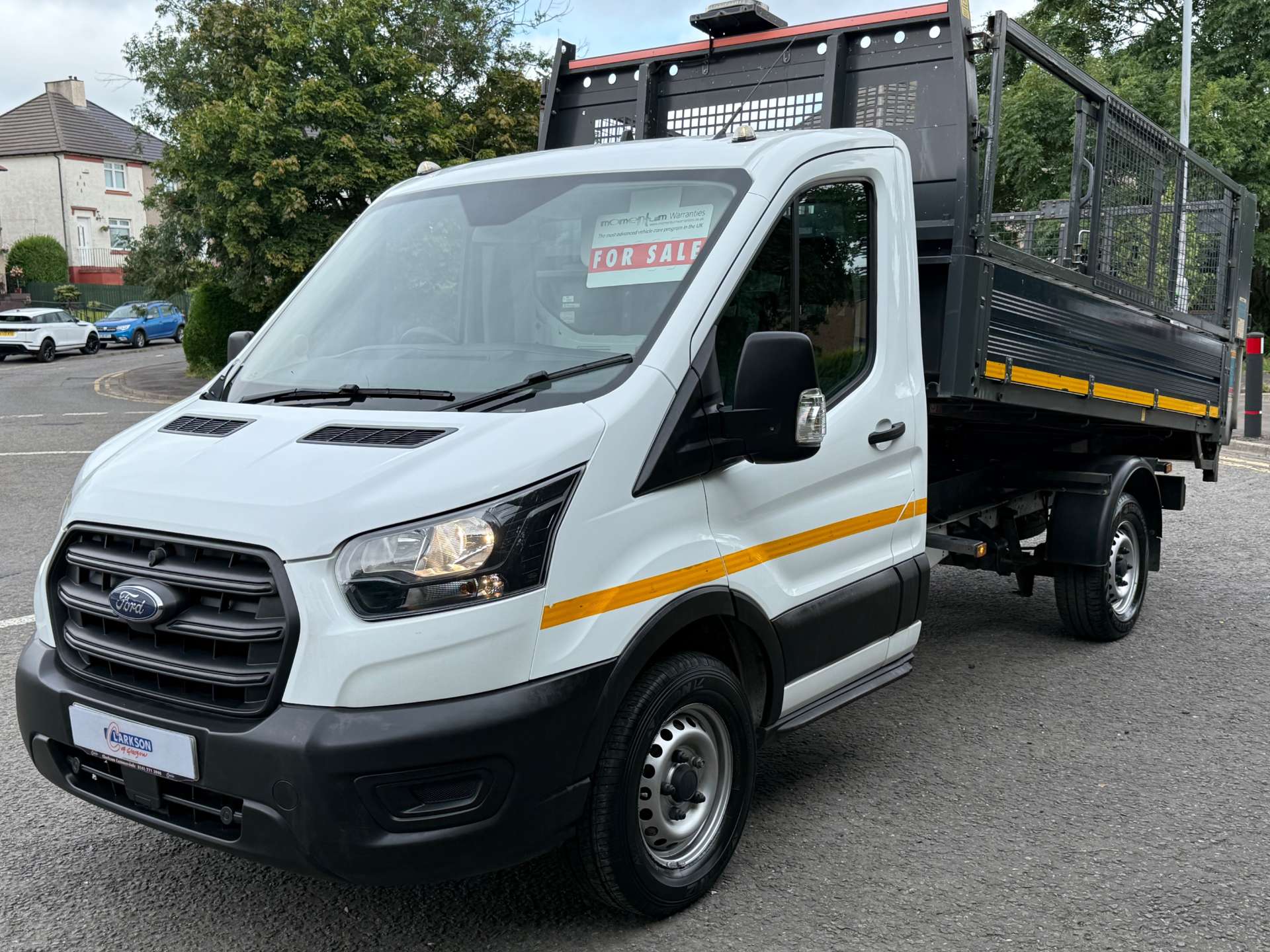 FORD TRANSIT 350 Caged Tipper With Rear Taillift #2