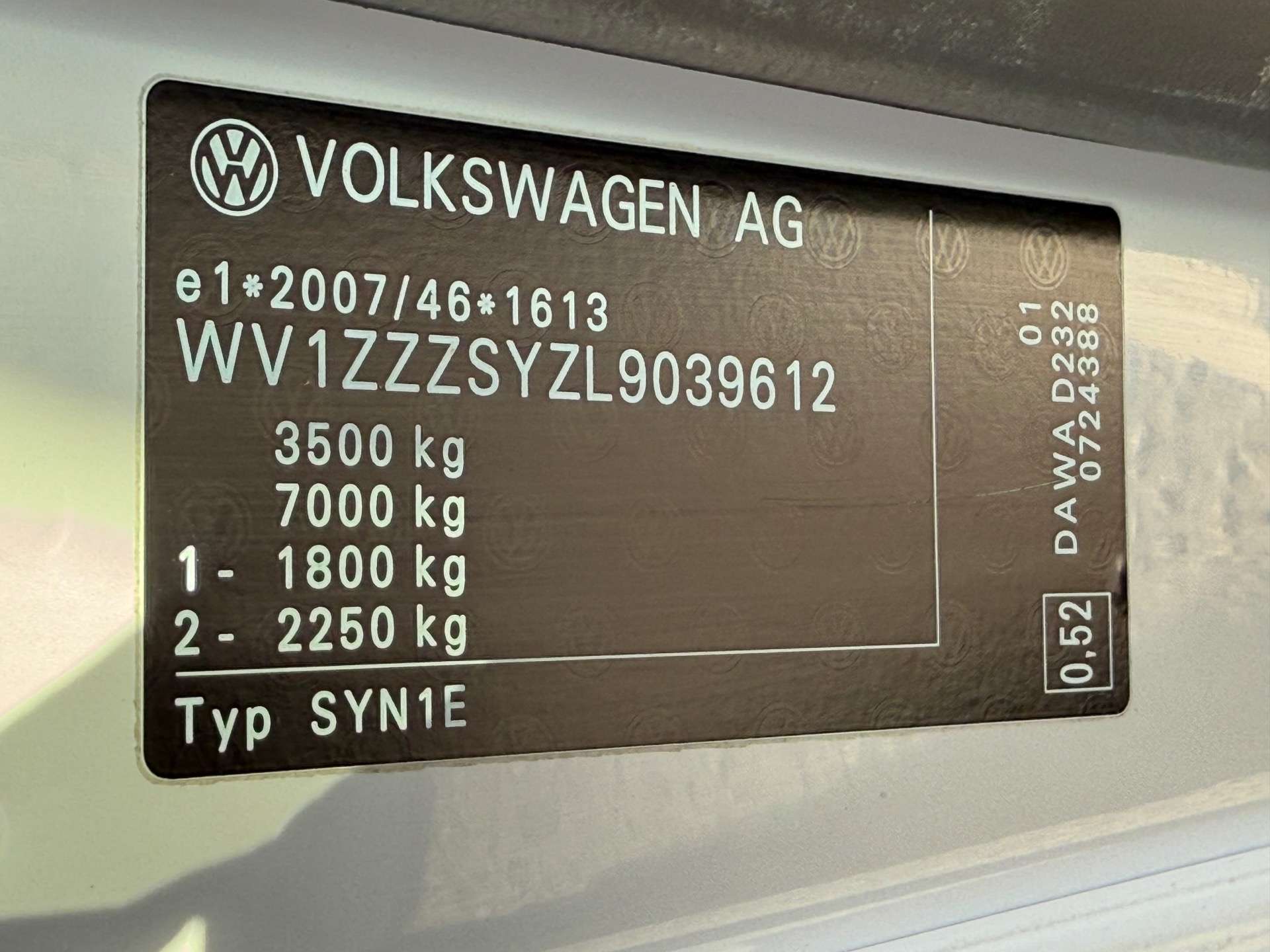 VOLKSWAGEN CRAFTER CR35 Trendline 177 2.0 TDI RWB MWB #17