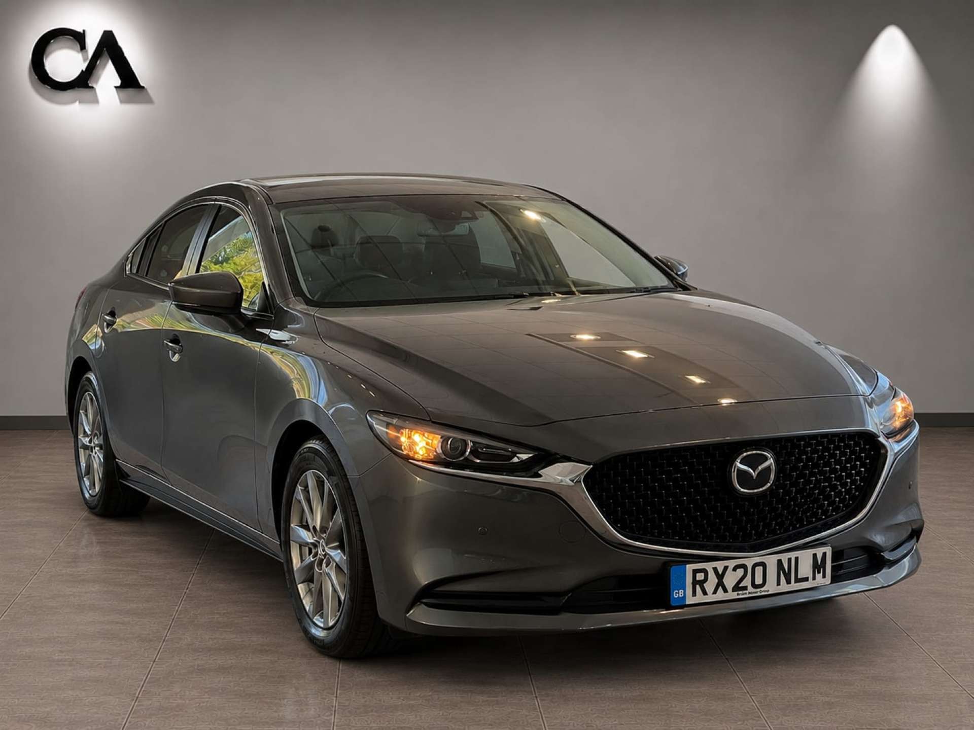 Grey 2020 Mazda Mazda6 Saloon Front-wheel drive Manual