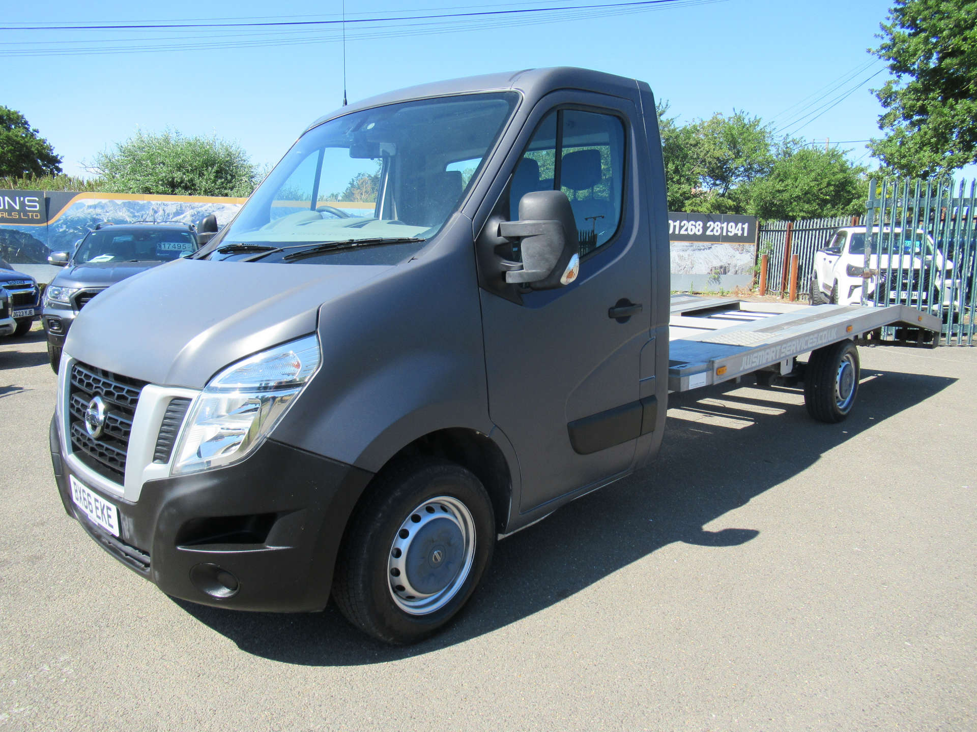 NISSAN NV400 2.3 NV400 SE dCi car transporter winch and ramps #0