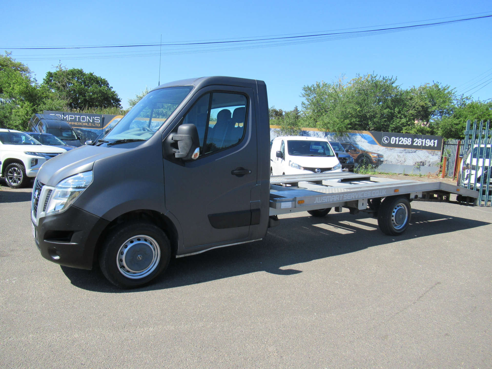 NISSAN NV400 2.3 NV400 SE dCi car transporter winch and ramps #1