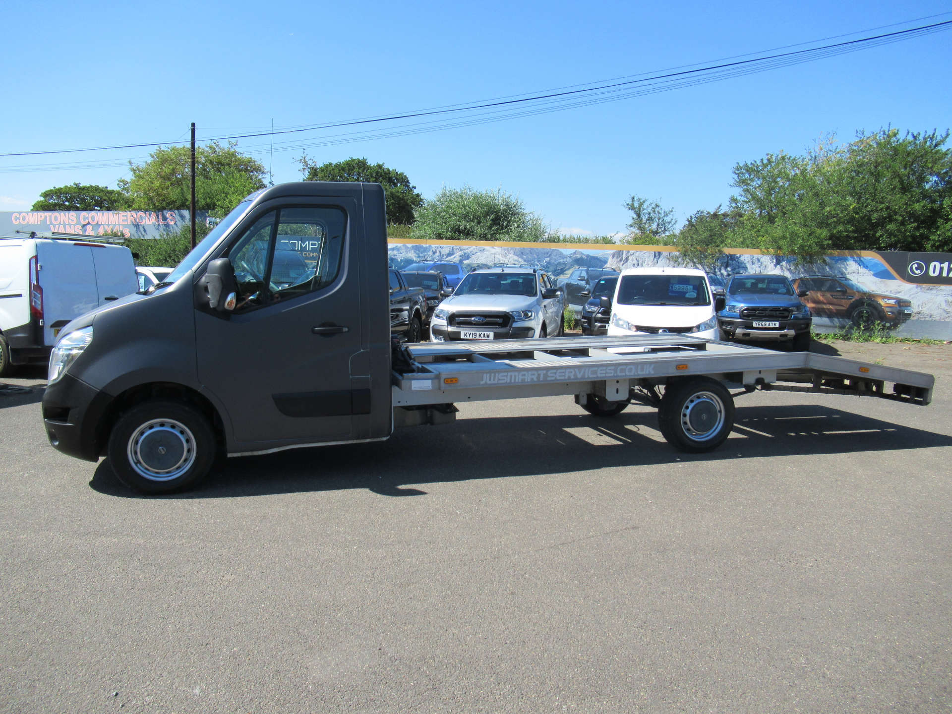 NISSAN NV400 2.3 NV400 SE dCi car transporter winch and ramps #2