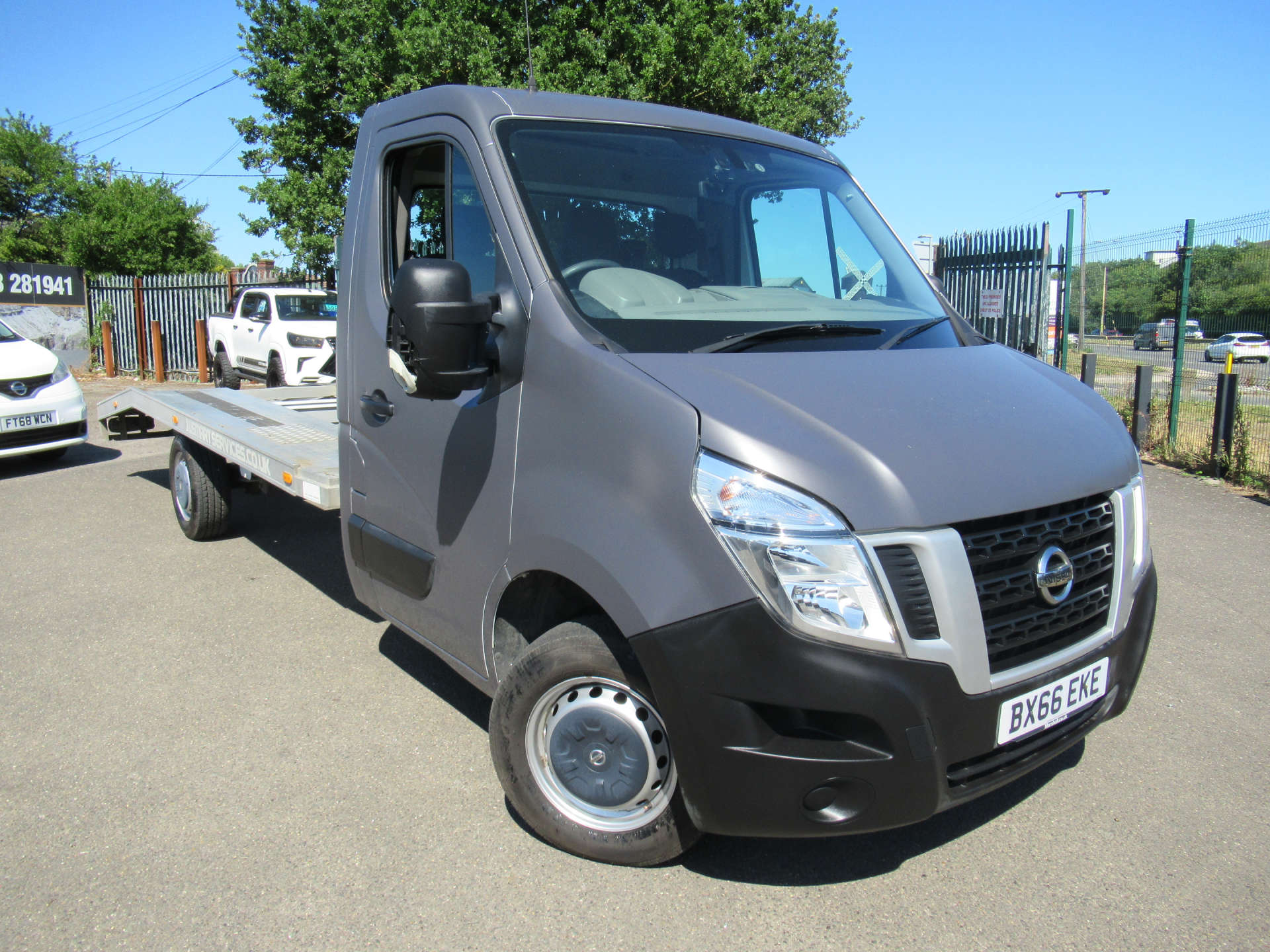 NISSAN NV400 2.3 NV400 SE dCi car transporter winch and ramps #21