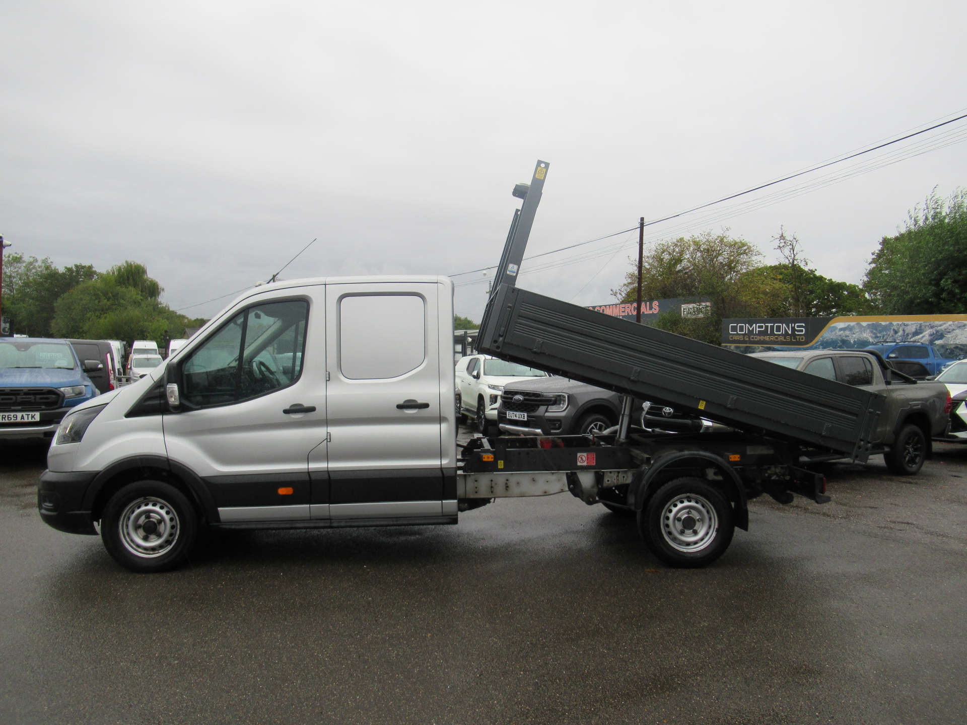 FORD TRANSIT 2.0 350 EcoBlue Leader Tipper Double Cab 4dr Diesel Manual FWD L3 Euro 6 (s/s) (1-Way, Aluminium, 1-Stop) (130 ps) #3
