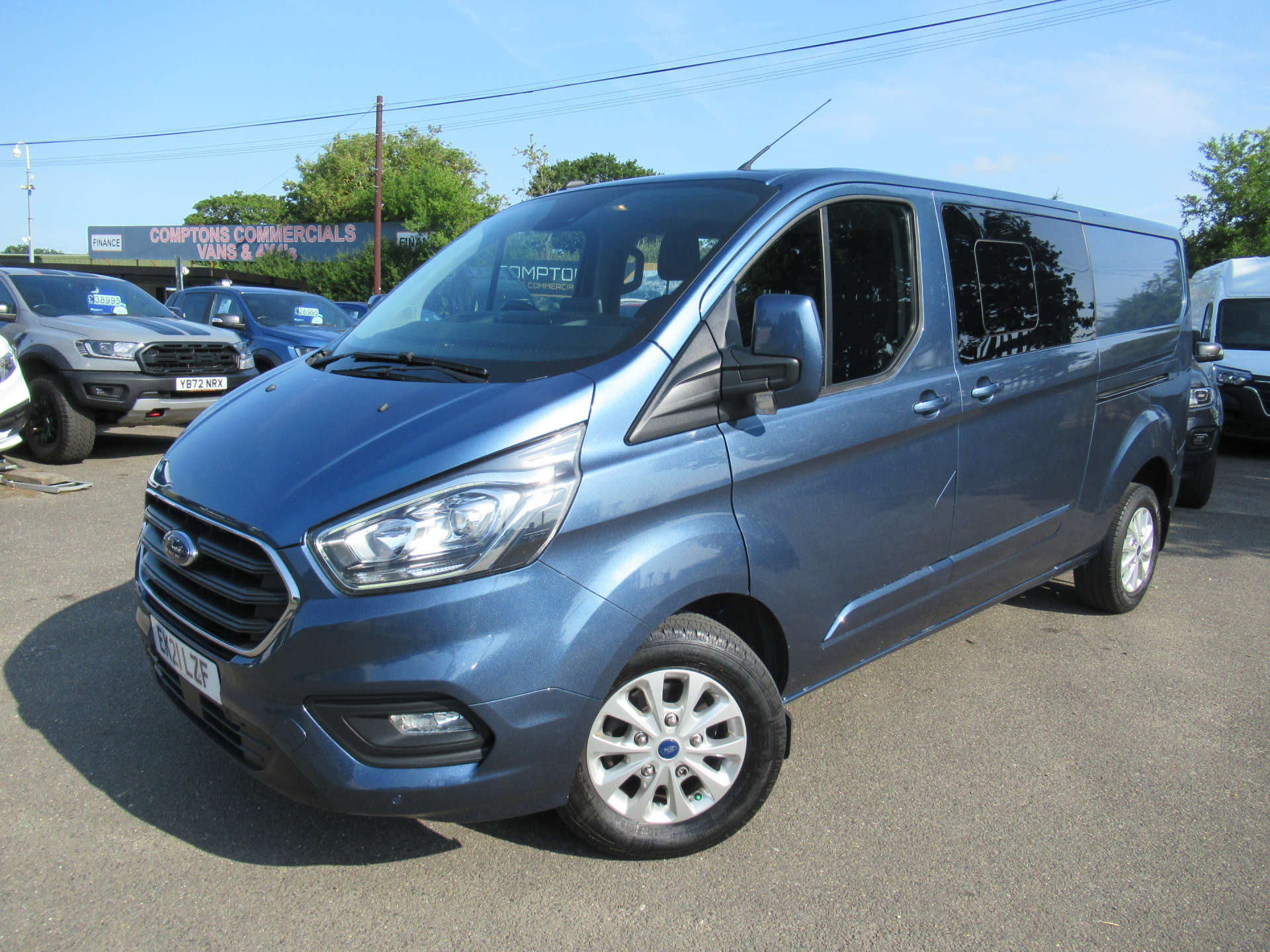 FORD TRANSIT CUSTOM 2.0 AUTO 6 SEATER CREW VAN L2 #0