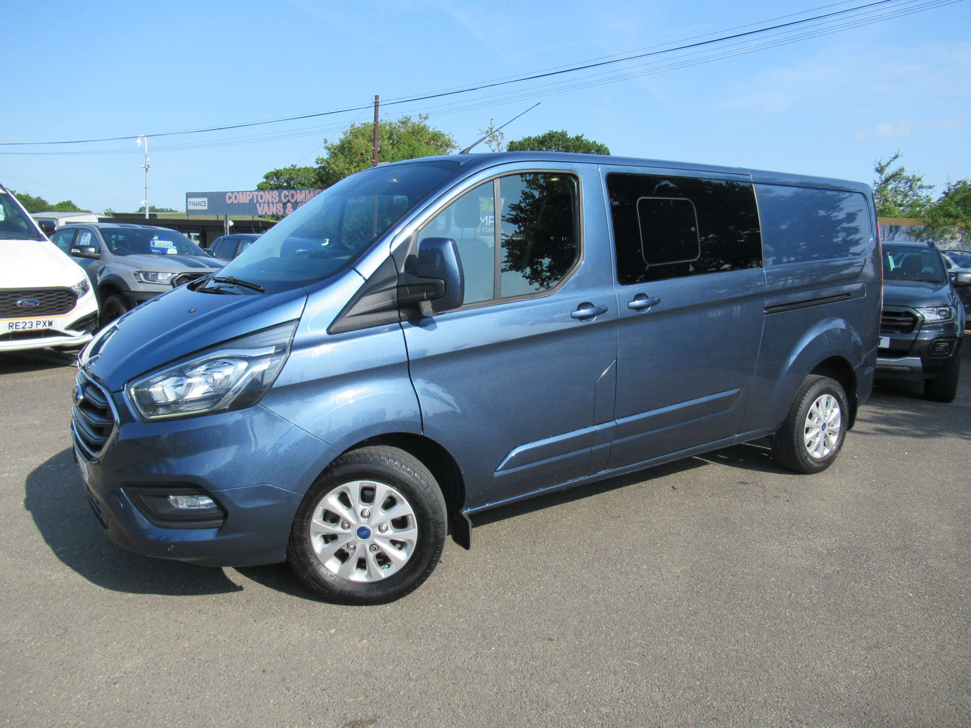 FORD TRANSIT CUSTOM 2.0 AUTO 6 SEATER CREW VAN L2 #1