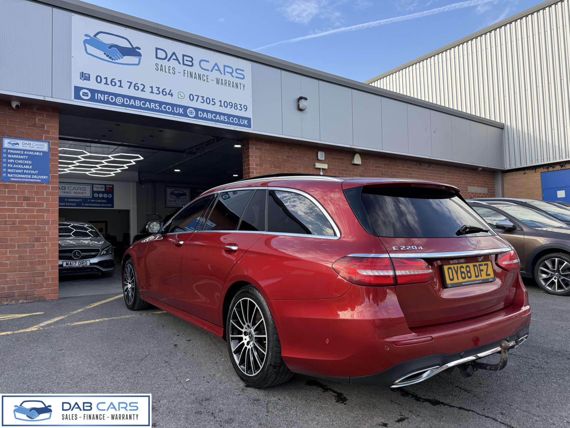 Mercedes-Benz E-CLASS 2.0 E 220 D AMG Line Premium Auto 5dr #1