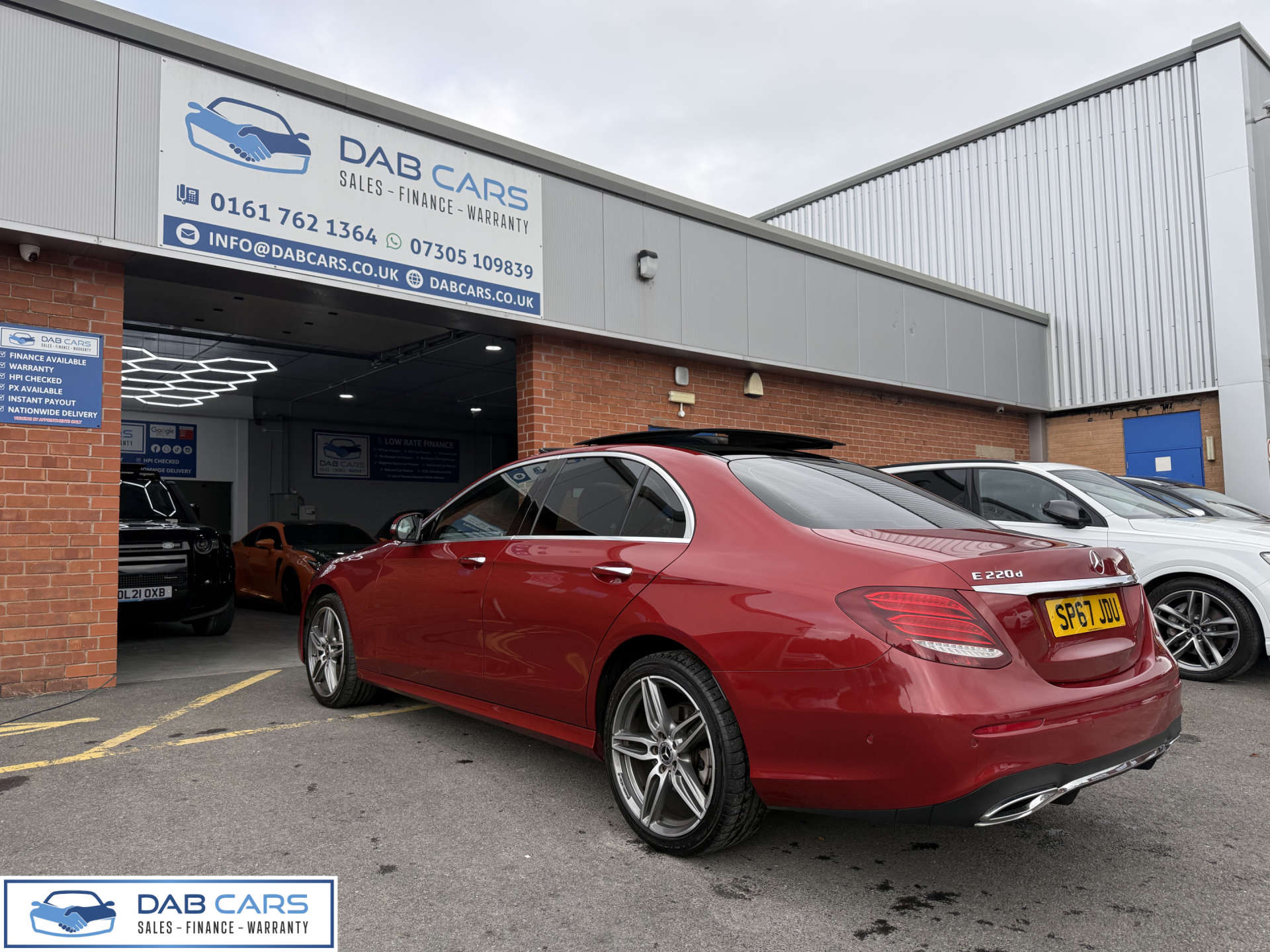 Mercedes-Benz E-CLASS 2.0 E 220 D AMG Line Premium+ 4Matic Auto 4WD 4dr #60