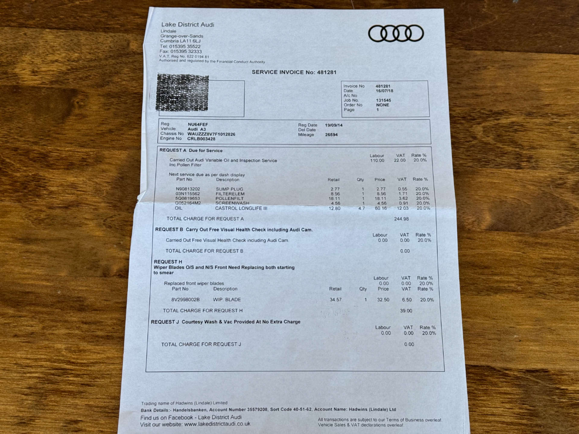 AUDI A3 2.0 A3 Sport TDI 2dr #45