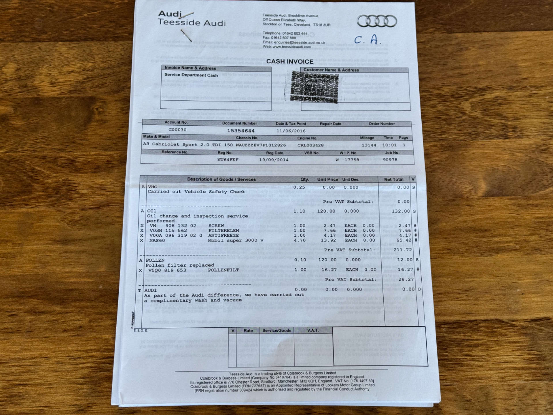 AUDI A3 2.0 A3 Sport TDI 2dr #46