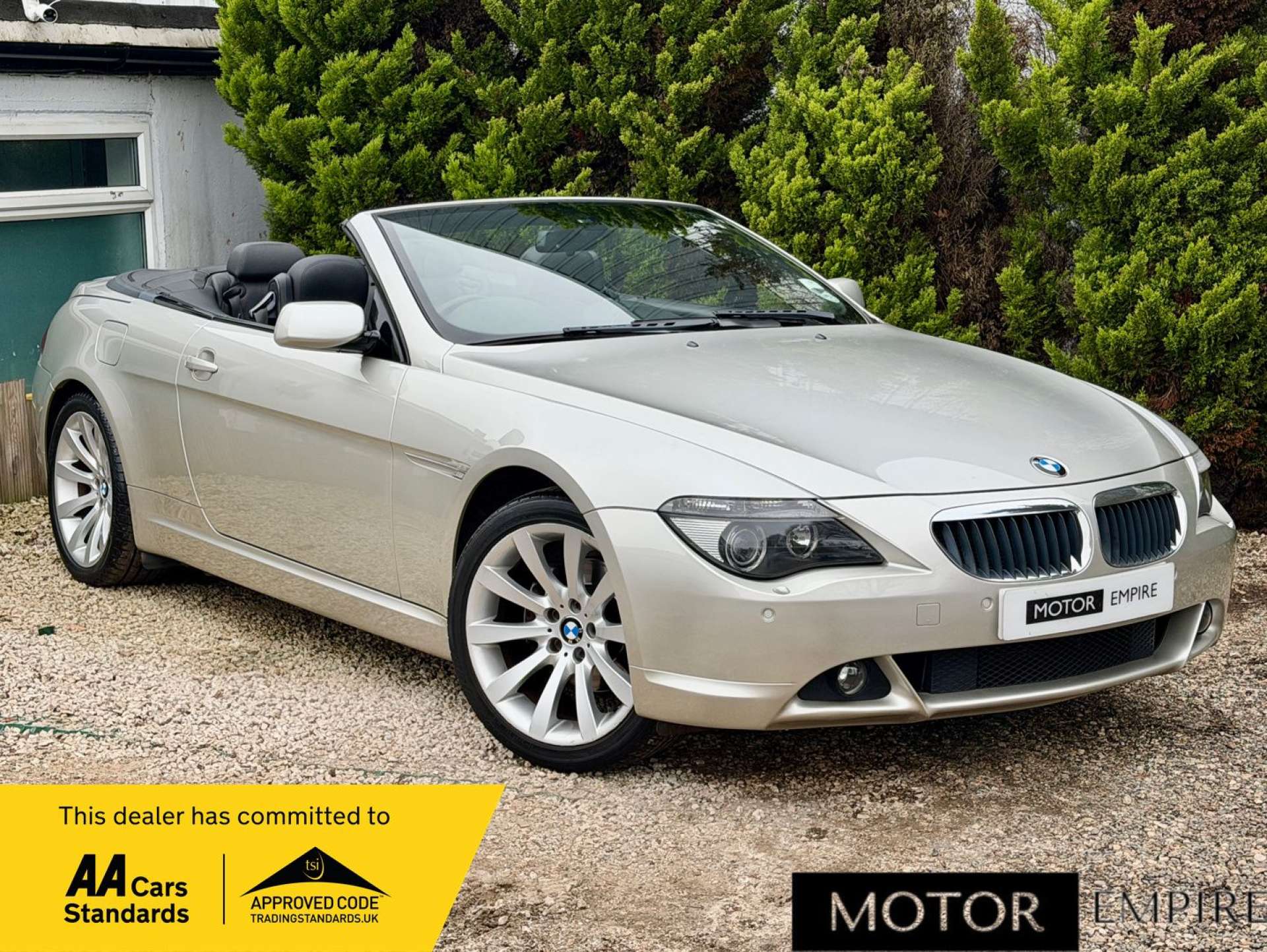 2007 BMW 6 Series 3.0 630i Sport Convertible auto