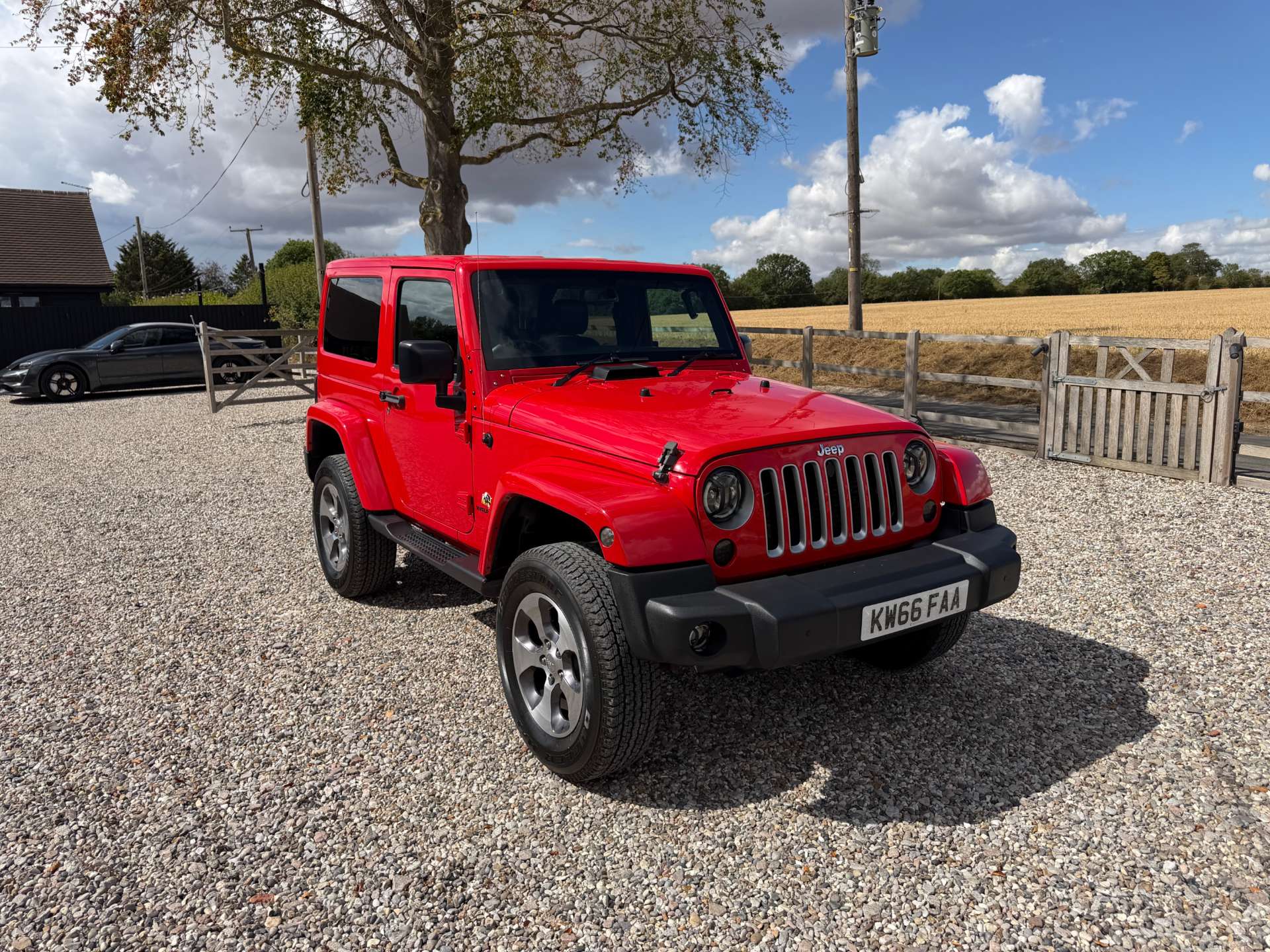Red 2017 Jeep Wrangler SUV/Crossover All-wheel drive Automatic