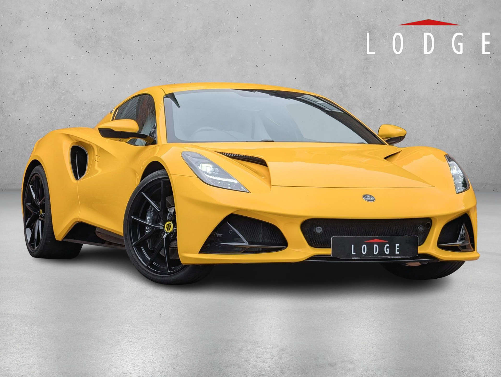 Yellow 2023 Lotus Emira 3.5 First Edition V6 Coupe Rear-wheel drive Automatic