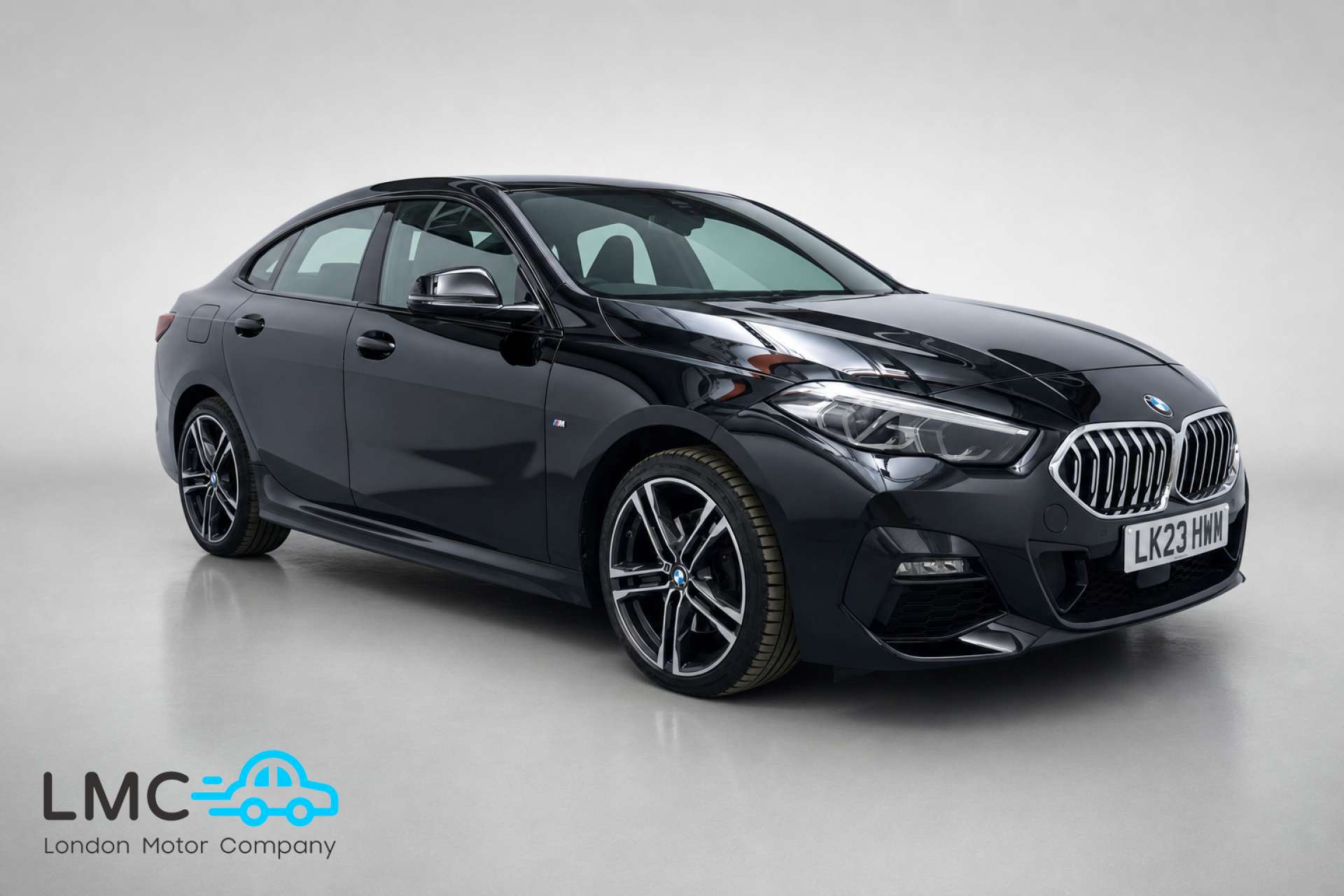 Black 2023 BMW 2 Series Saloon Front-wheel drive Automatic