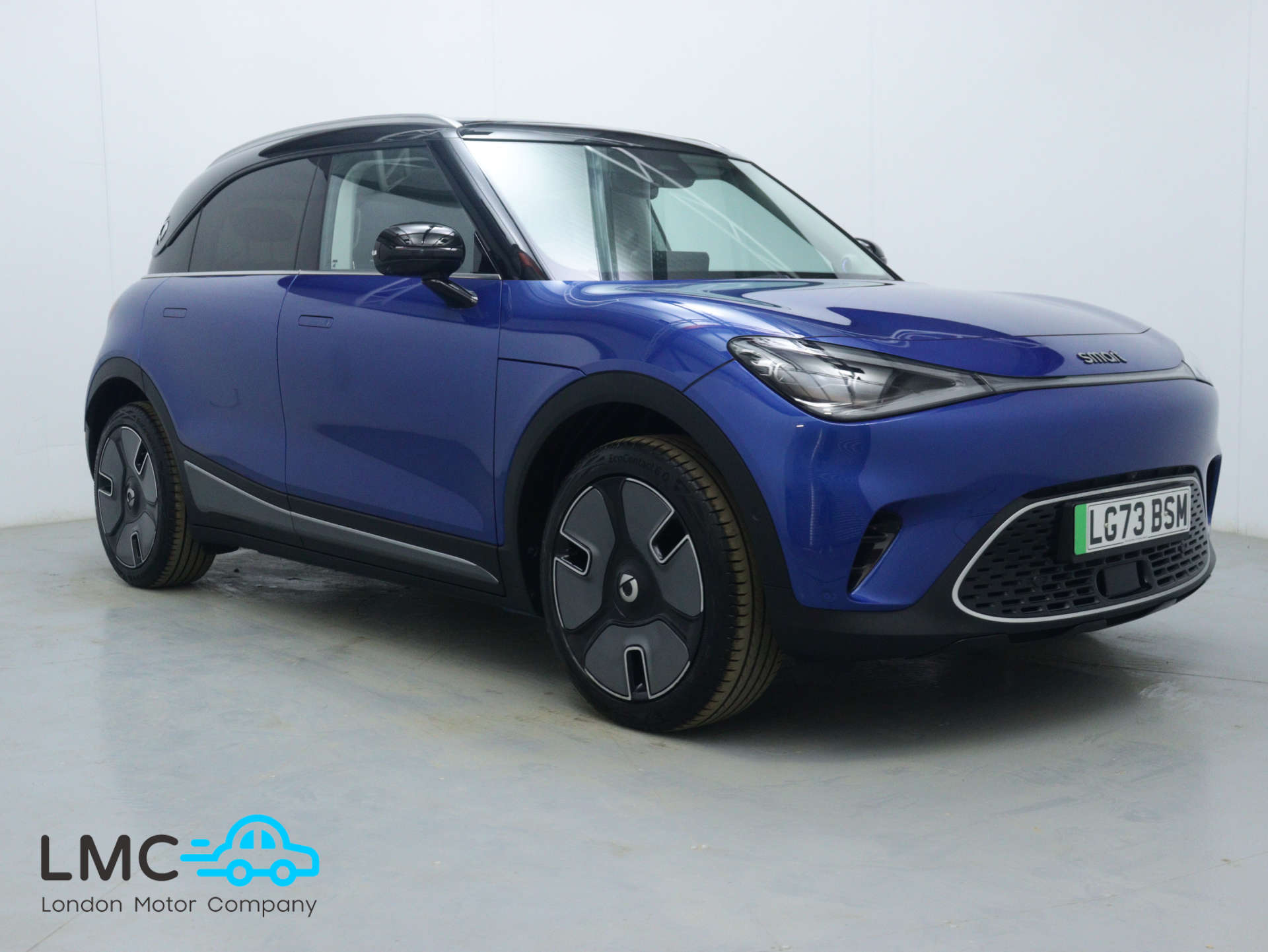 Blue 2024 Smart #1 E Premium Hatchback Rear-wheel drive Automatic
