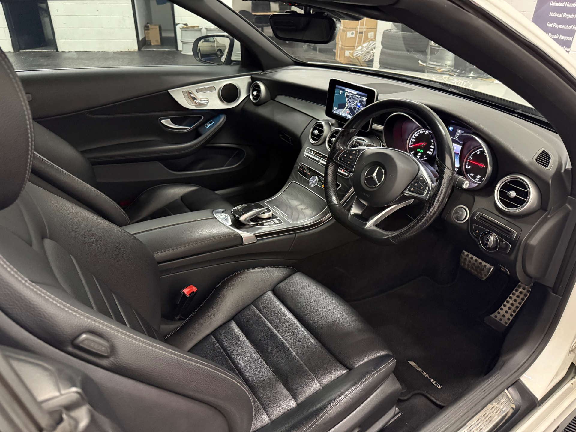 Mercedes-Benz C-CLASS 2.1 C 220 AMG Line D Auto 2dr #9