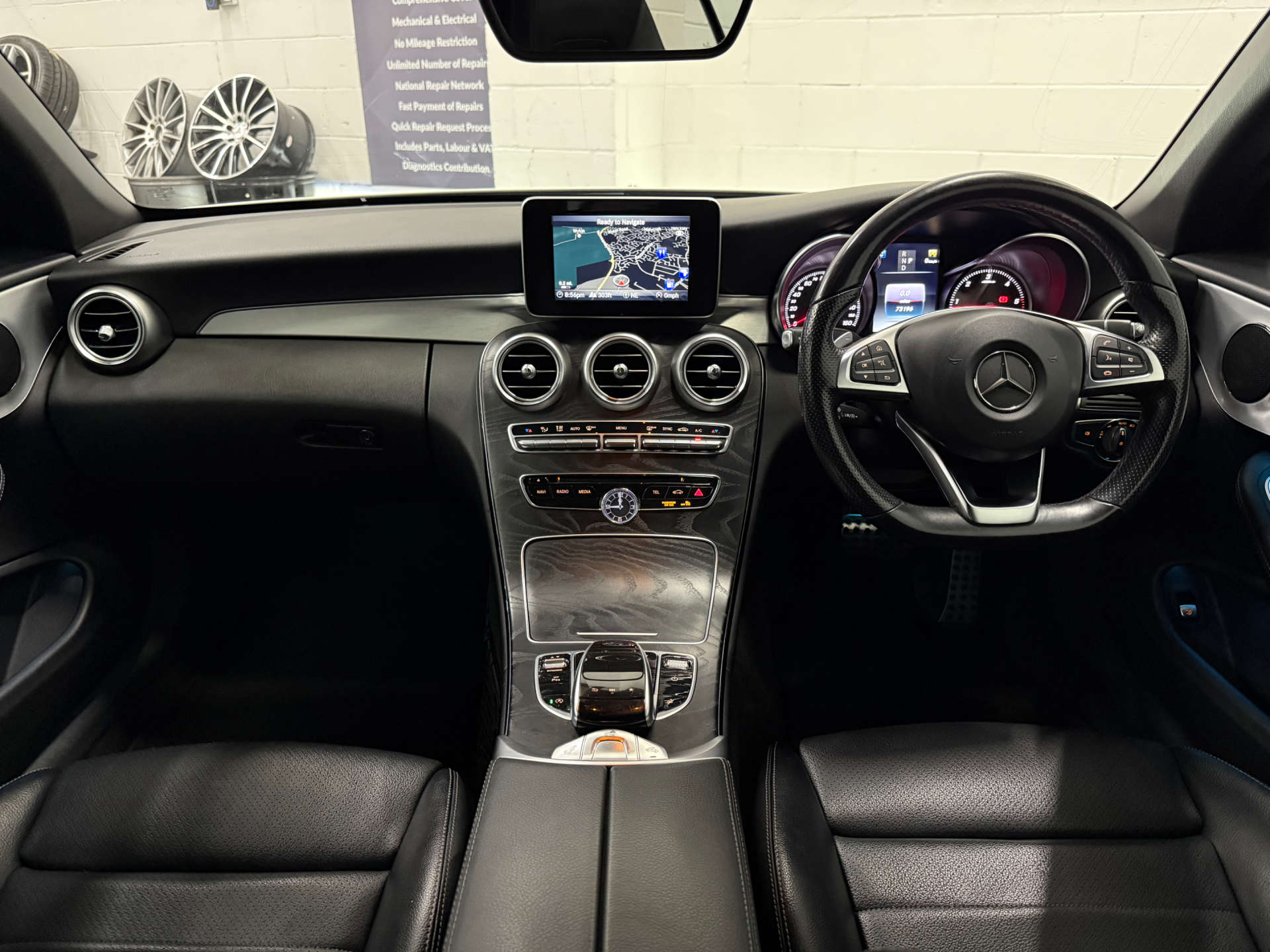 Mercedes-Benz C-CLASS 2.1 C 220 AMG Line D Auto 2dr #8