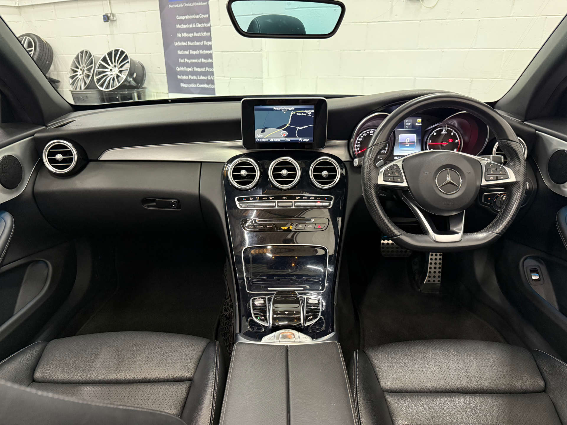Mercedes-Benz C-CLASS 2.1 C 220 AMG Line D Auto 2dr #11
