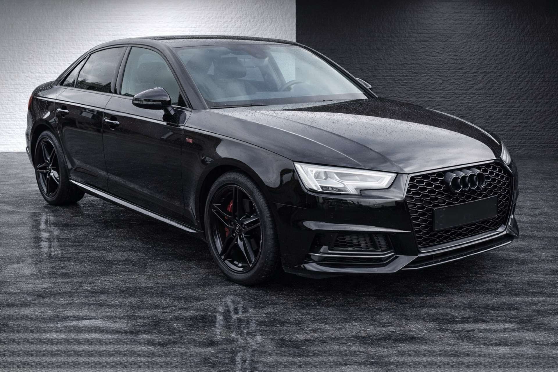 2017 A4 1.4 A4 S LINE TFSI 4DR 52,893 MILES 2017 MANUAL PETROL BLACK... photo