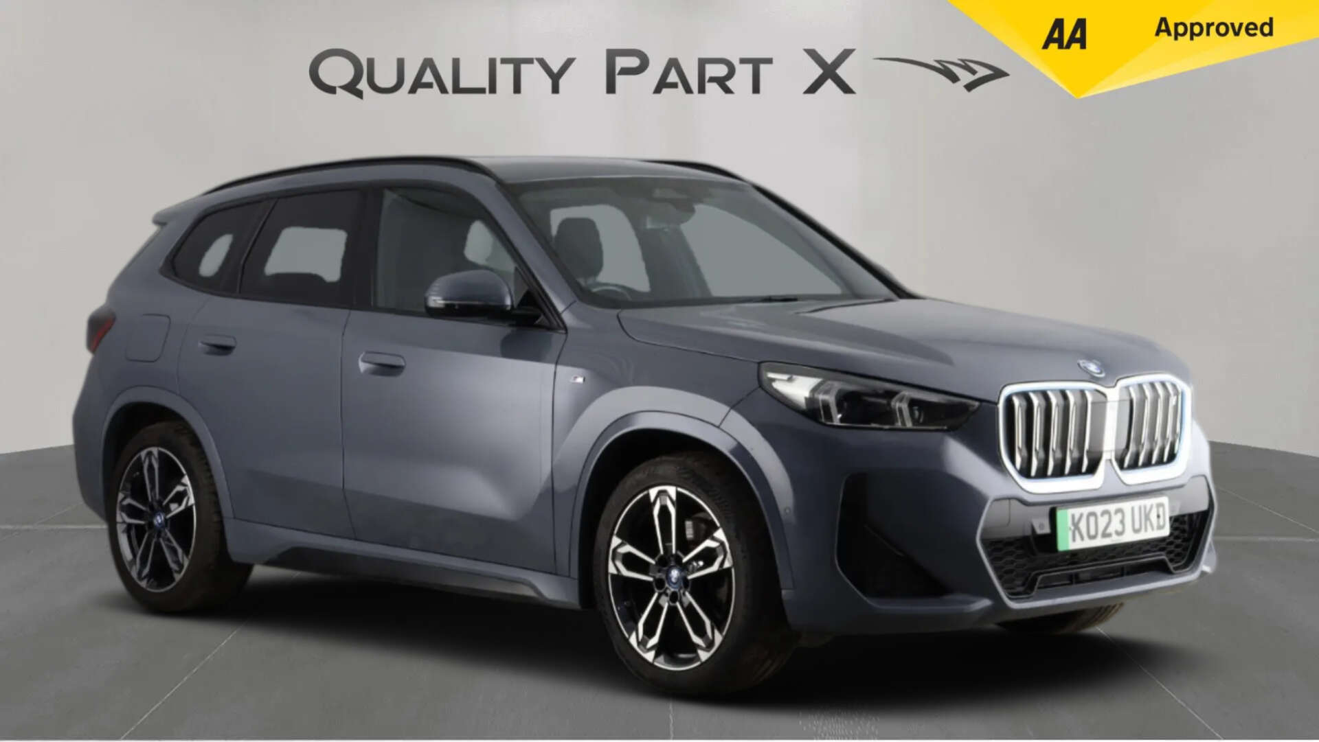 Grey 2023 BMW iX1 Estate All-wheel drive Automatic